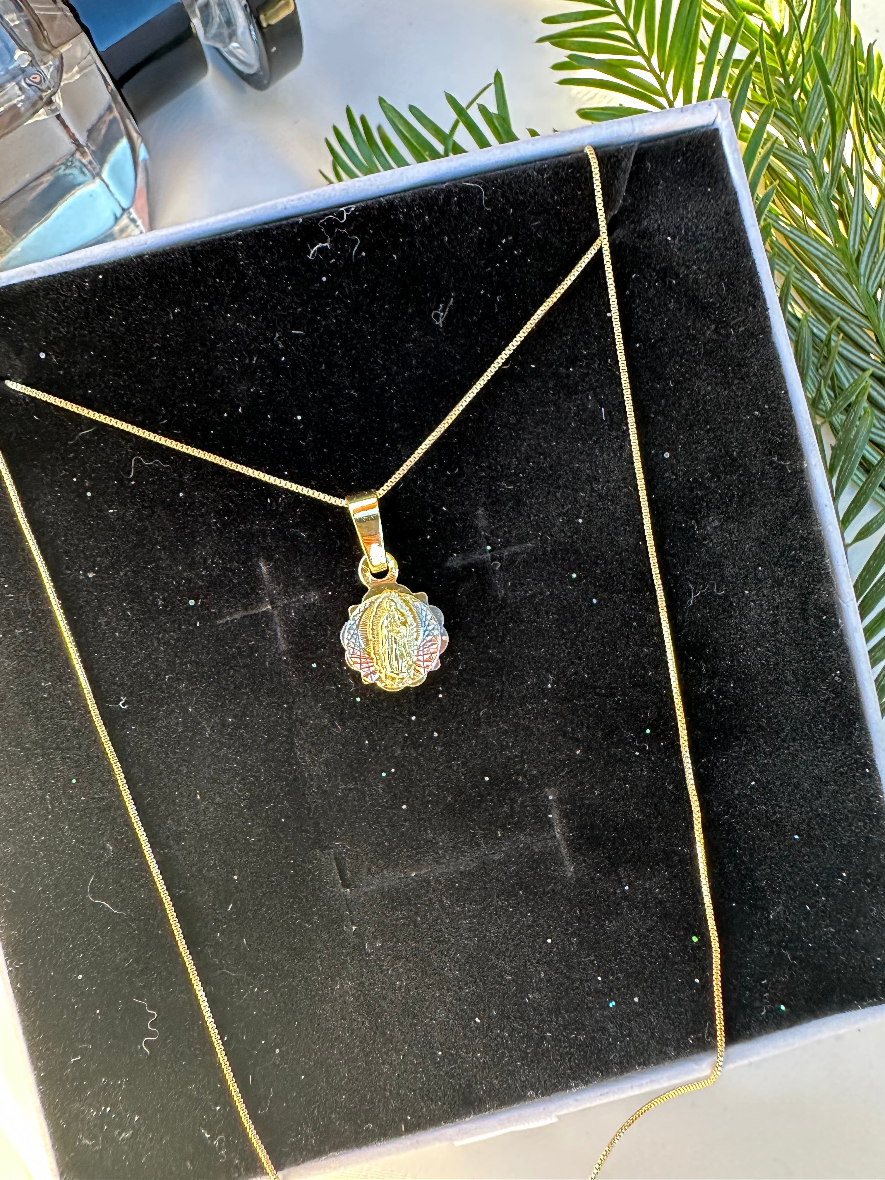 Celestial Virgin Mary Necklace