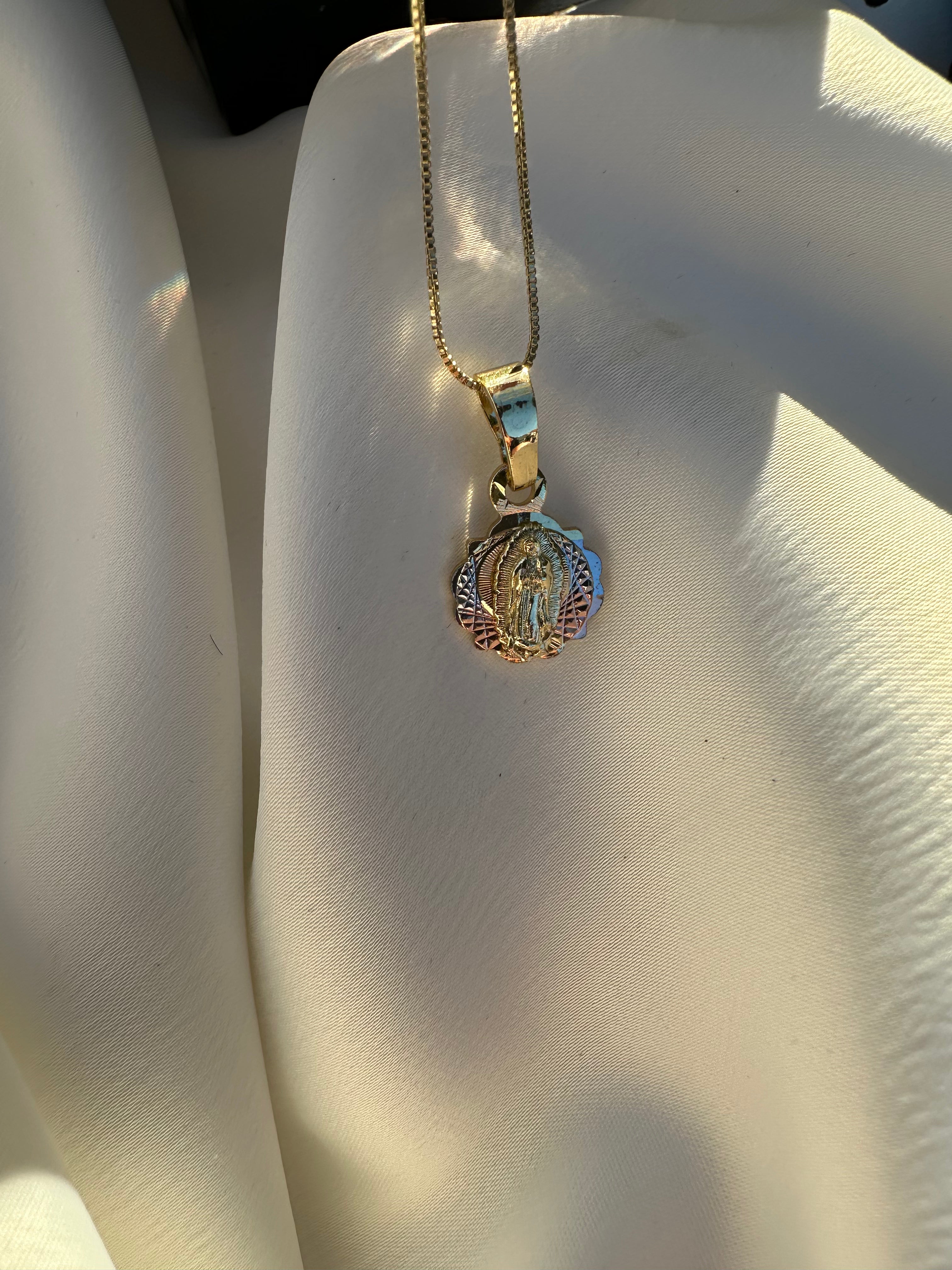 Celestial Virgin Mary Necklace