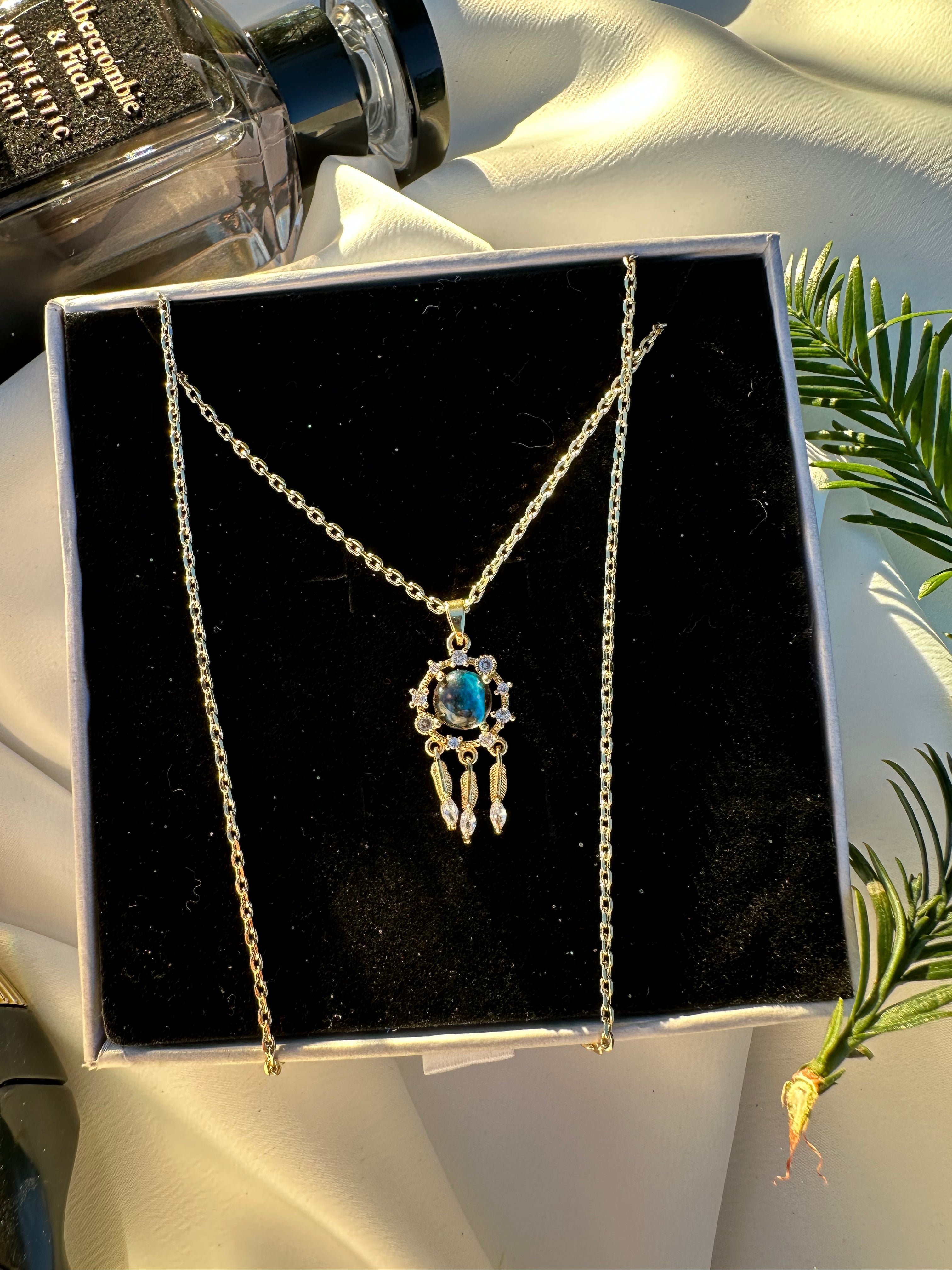 Celestial Dreamcatcher Necklace