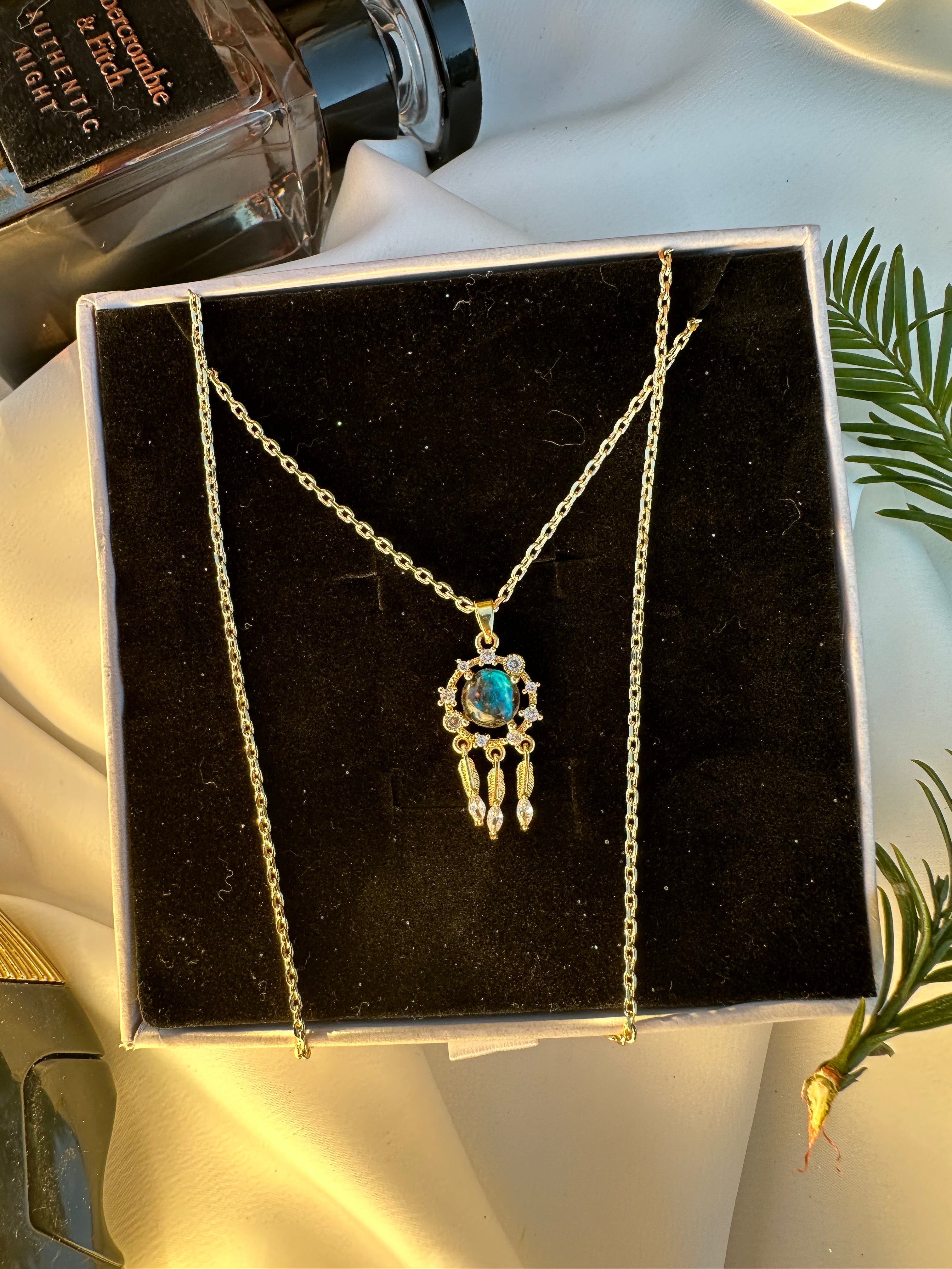 Celestial Dreamcatcher Necklace