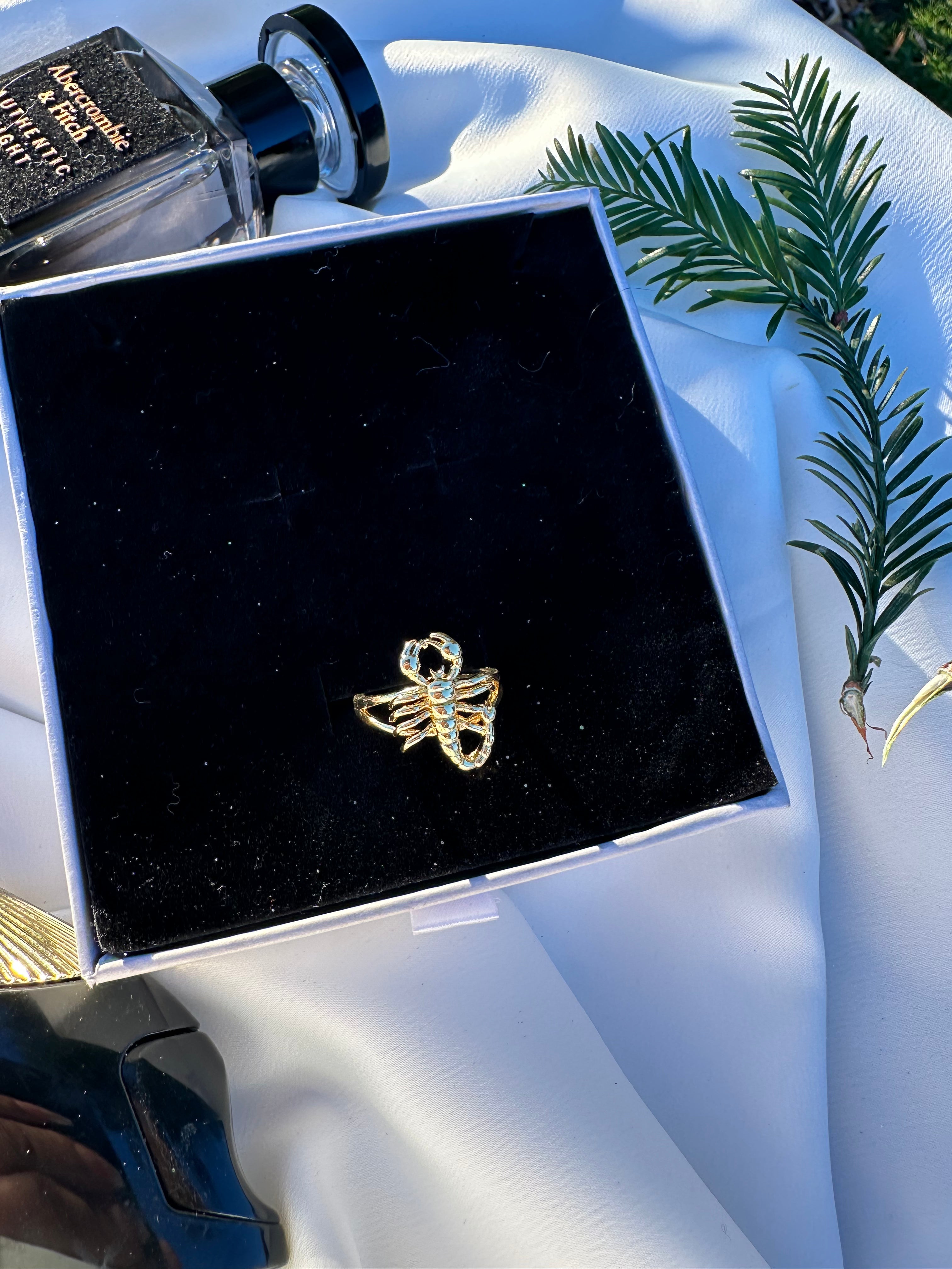 Sacred Scorpion Ring