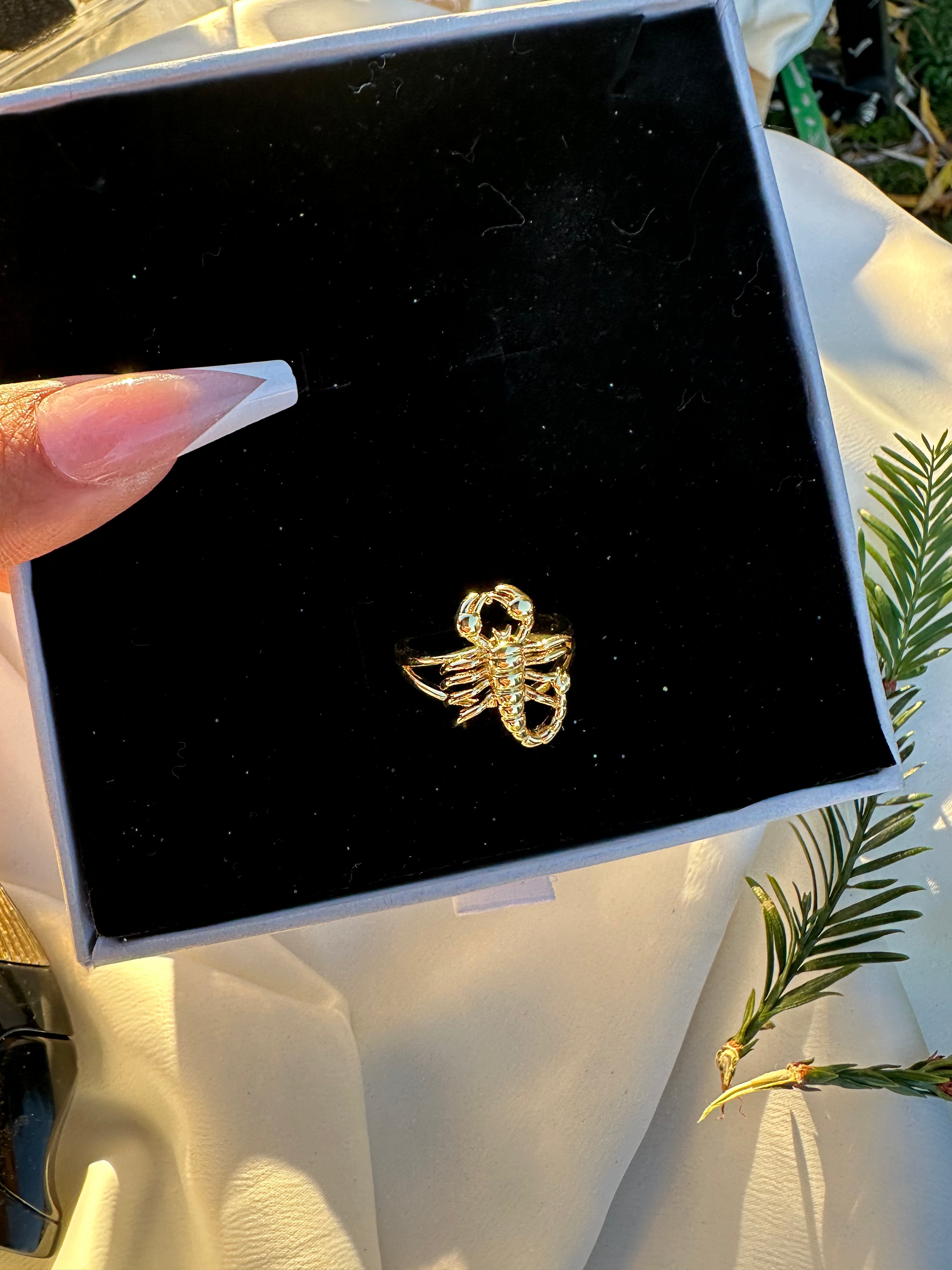 Sacred Scorpion Ring