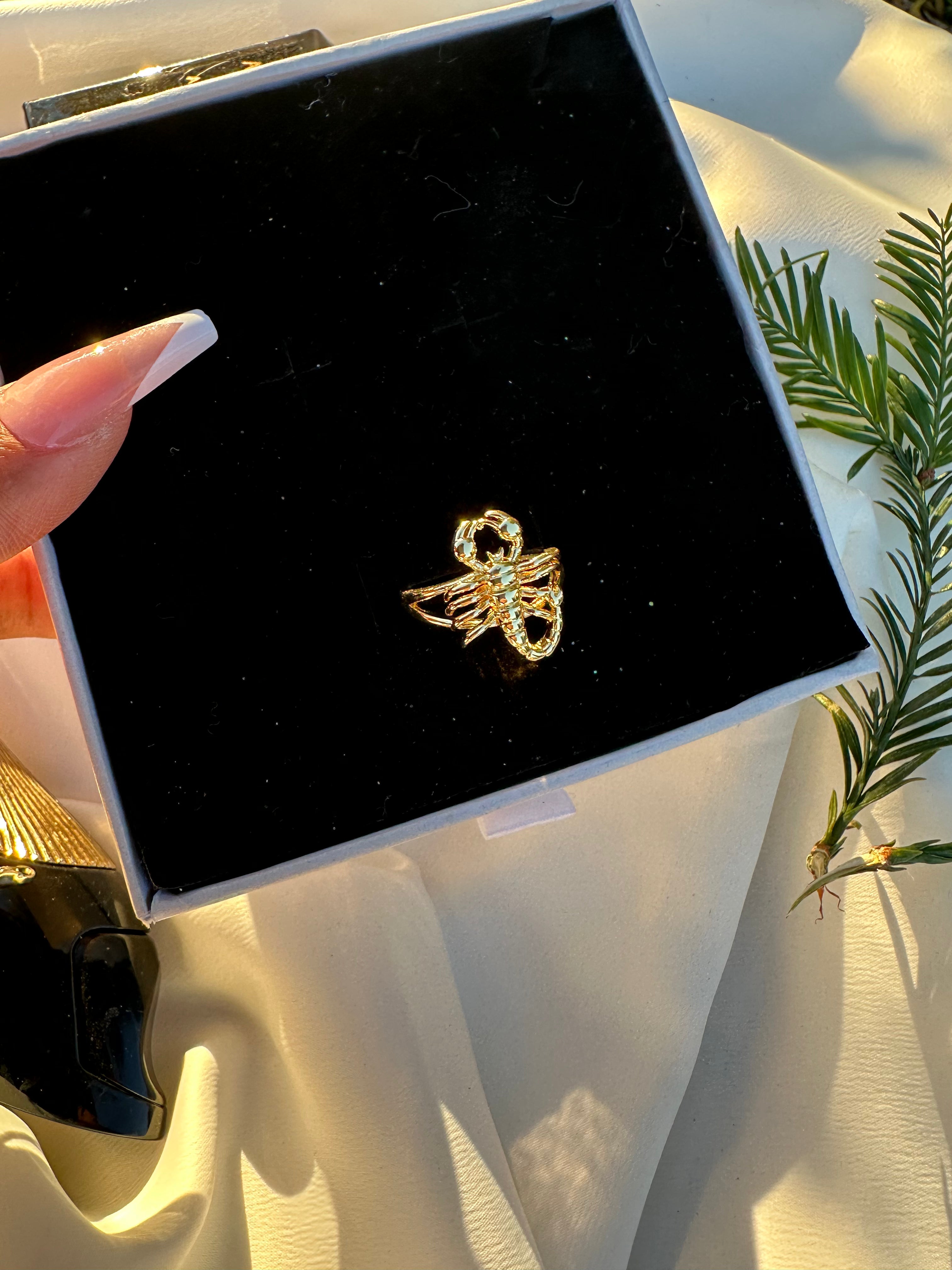 Sacred Scorpion Ring