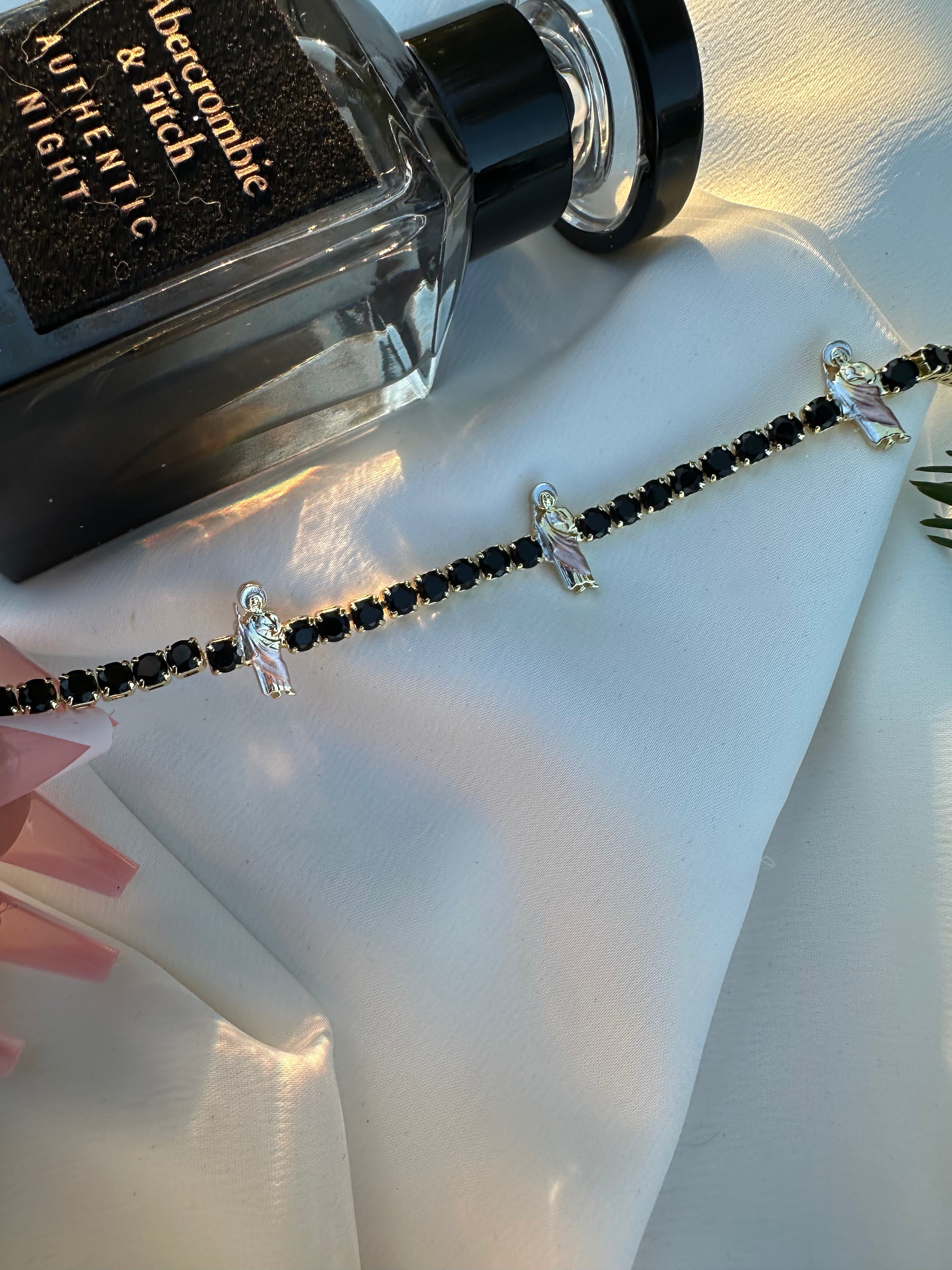 Midnight Saint Jude Bracelet