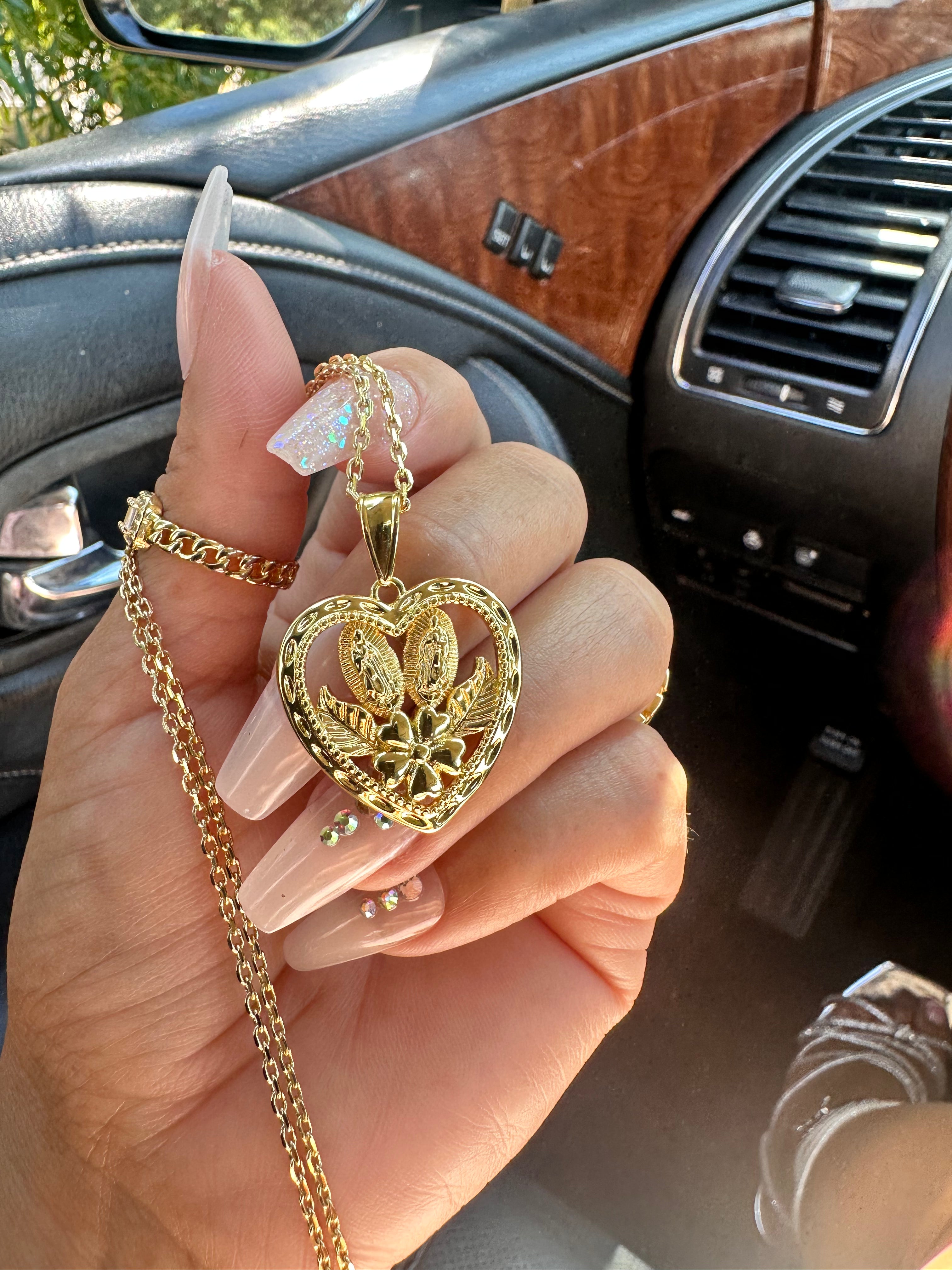 Virgen de Guadalupe Necklace