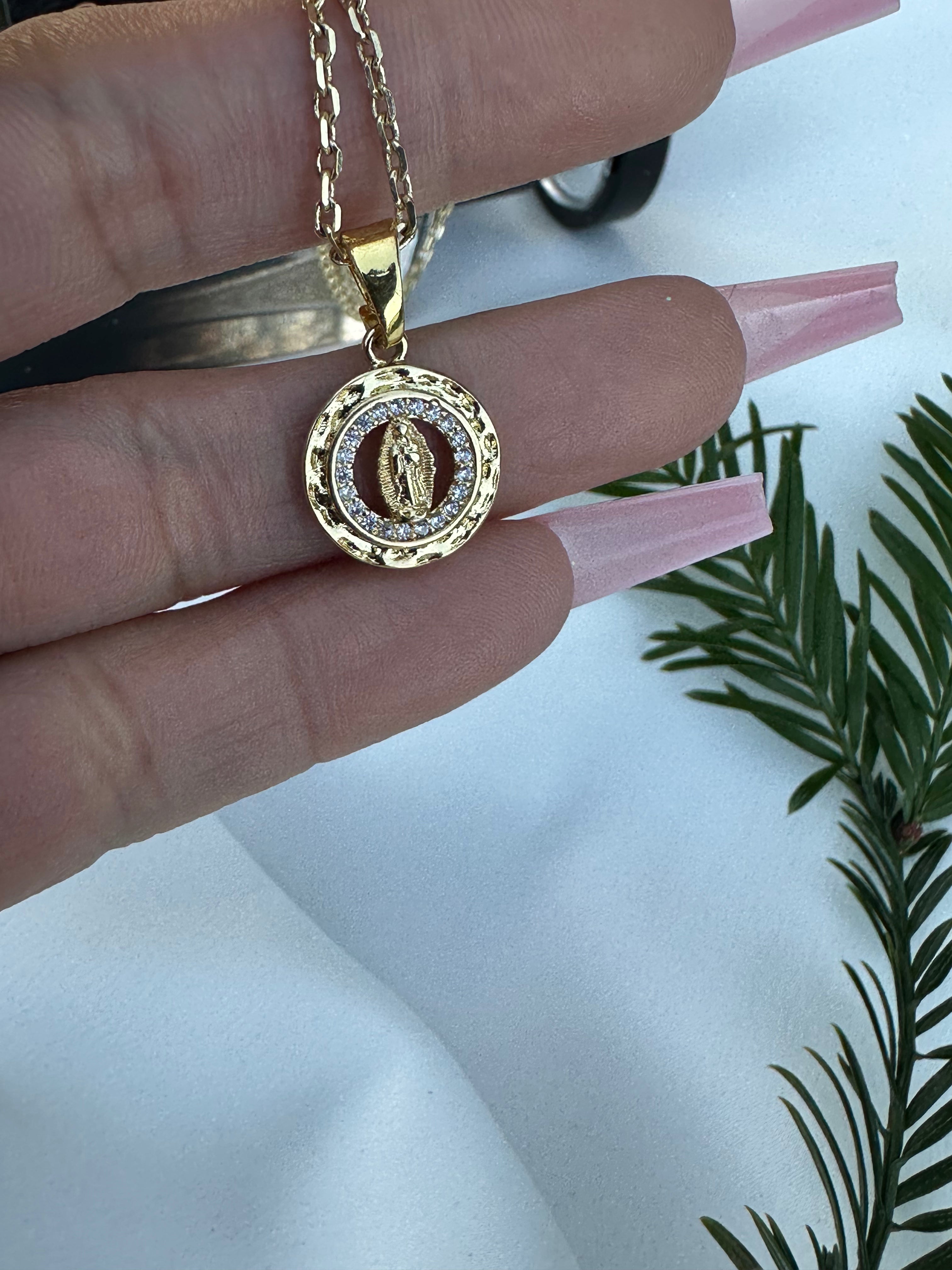 Lucky Virgin Mary Necklace