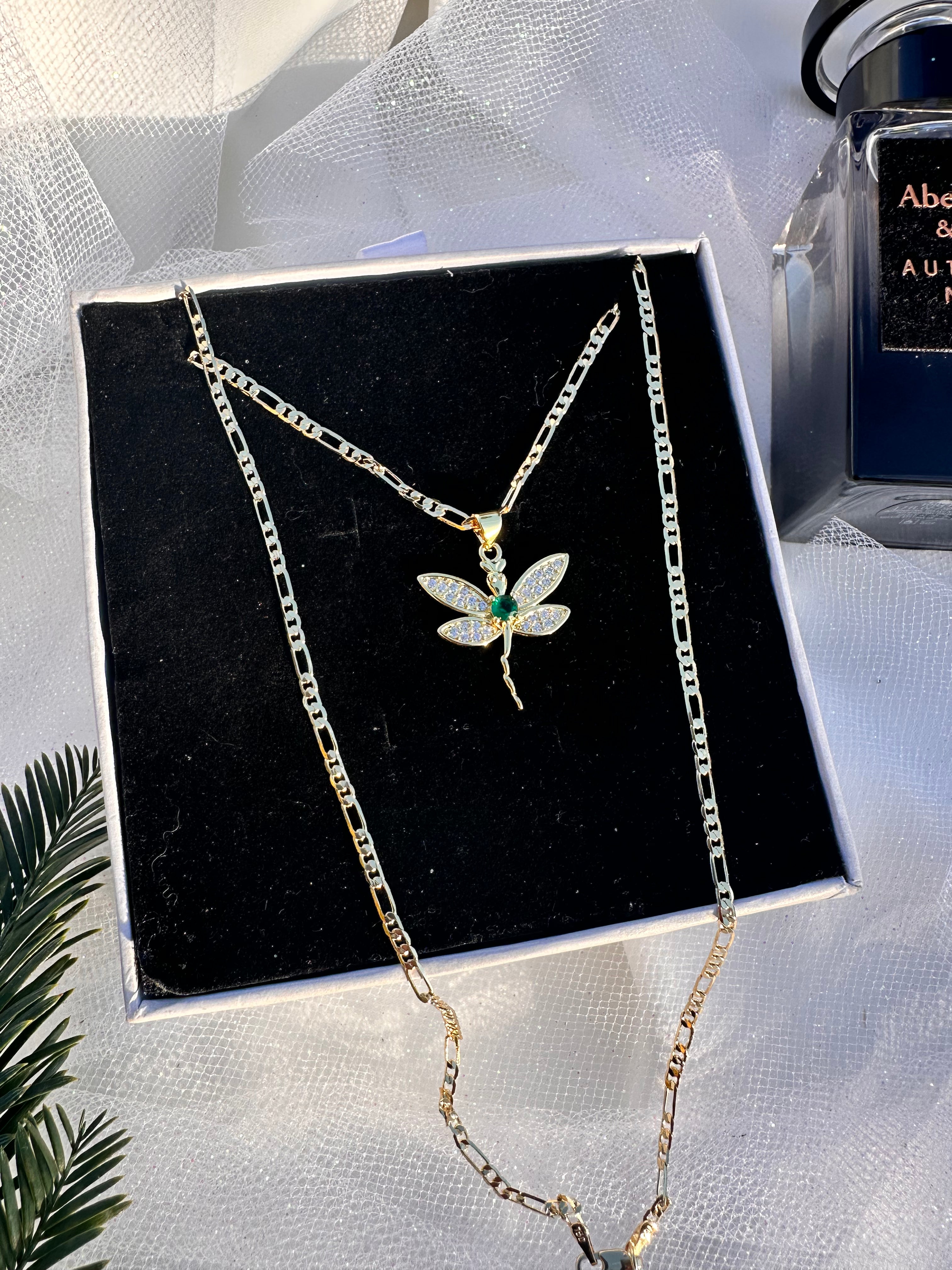 Healing Dragon Fly Necklace