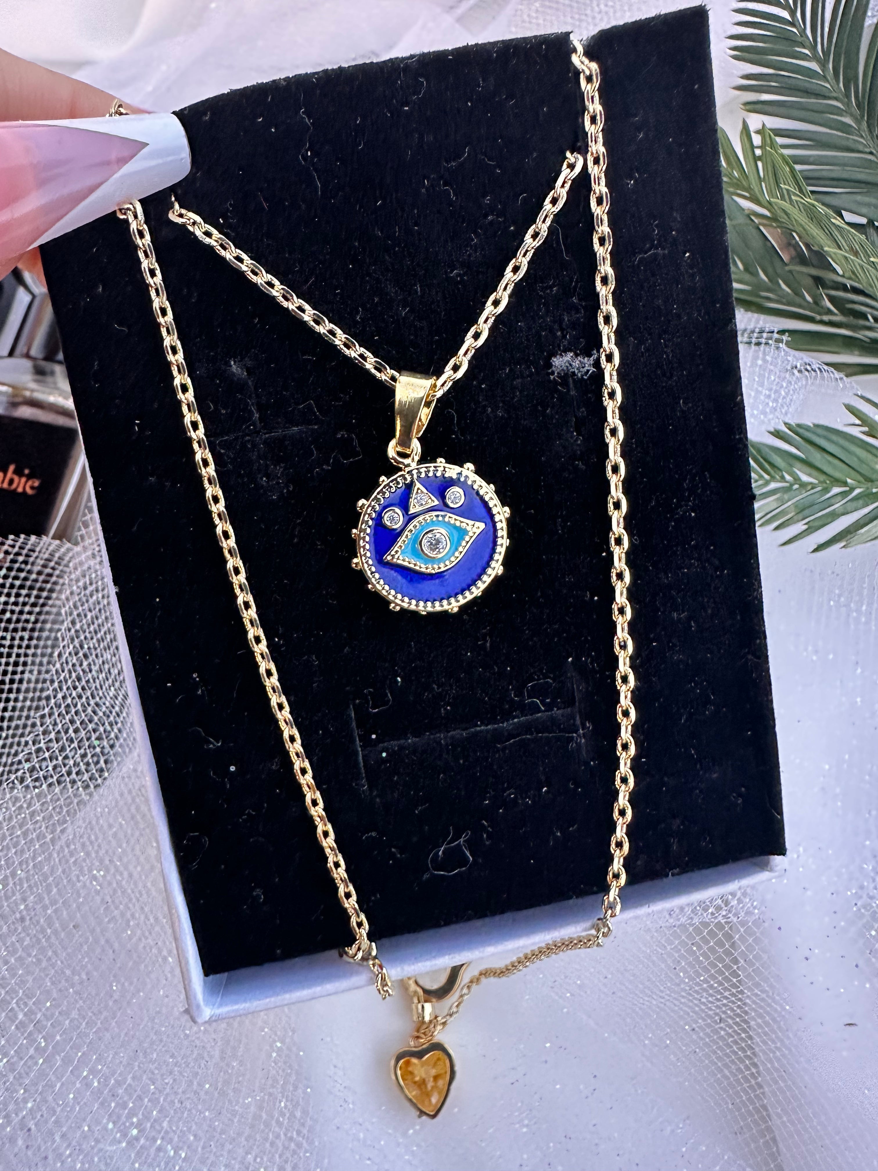 Turkish Blue Evil Eye necklaces