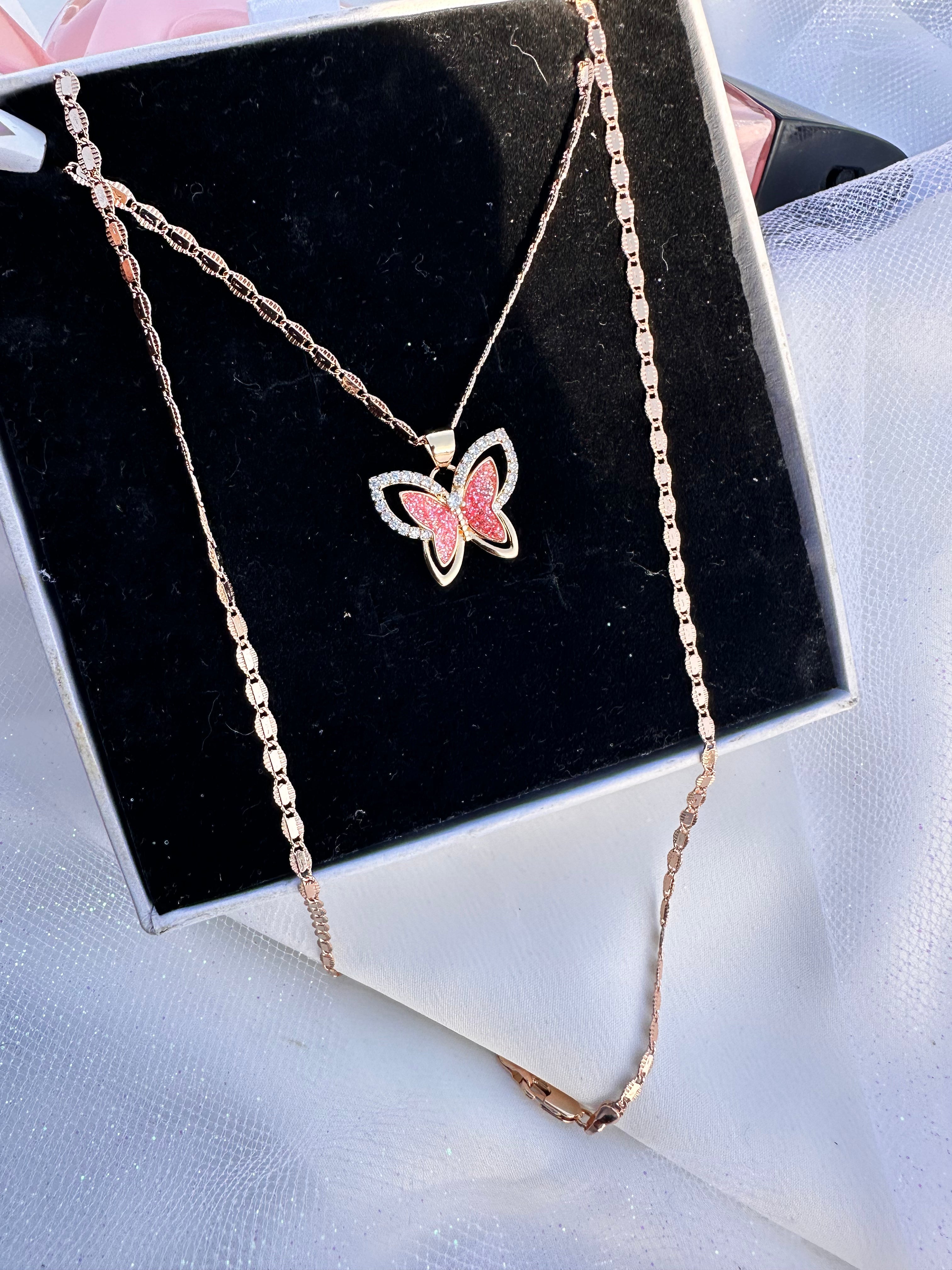 Mariposa Tracionera Necklace