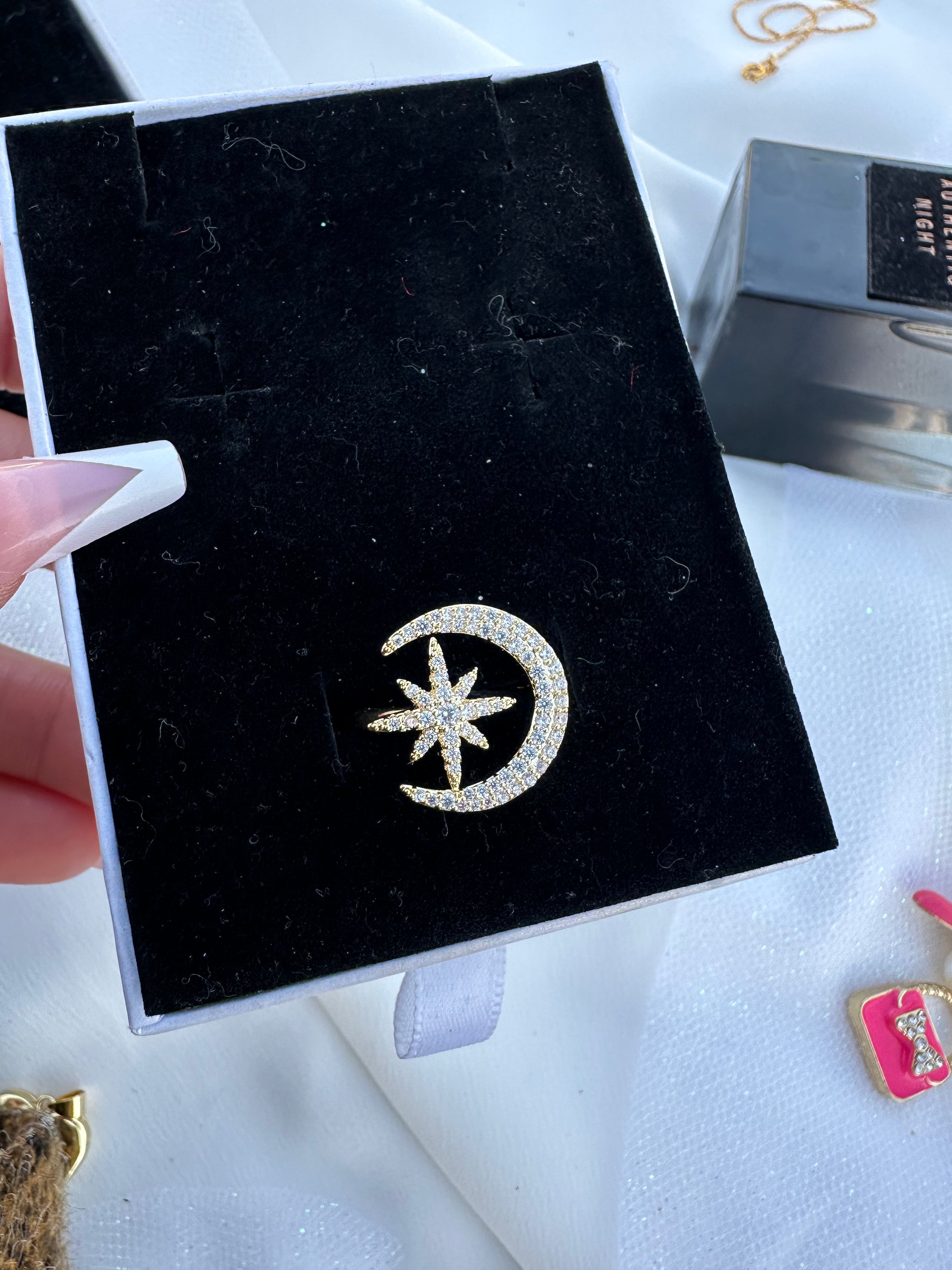 Luna Star Sparkle Ring