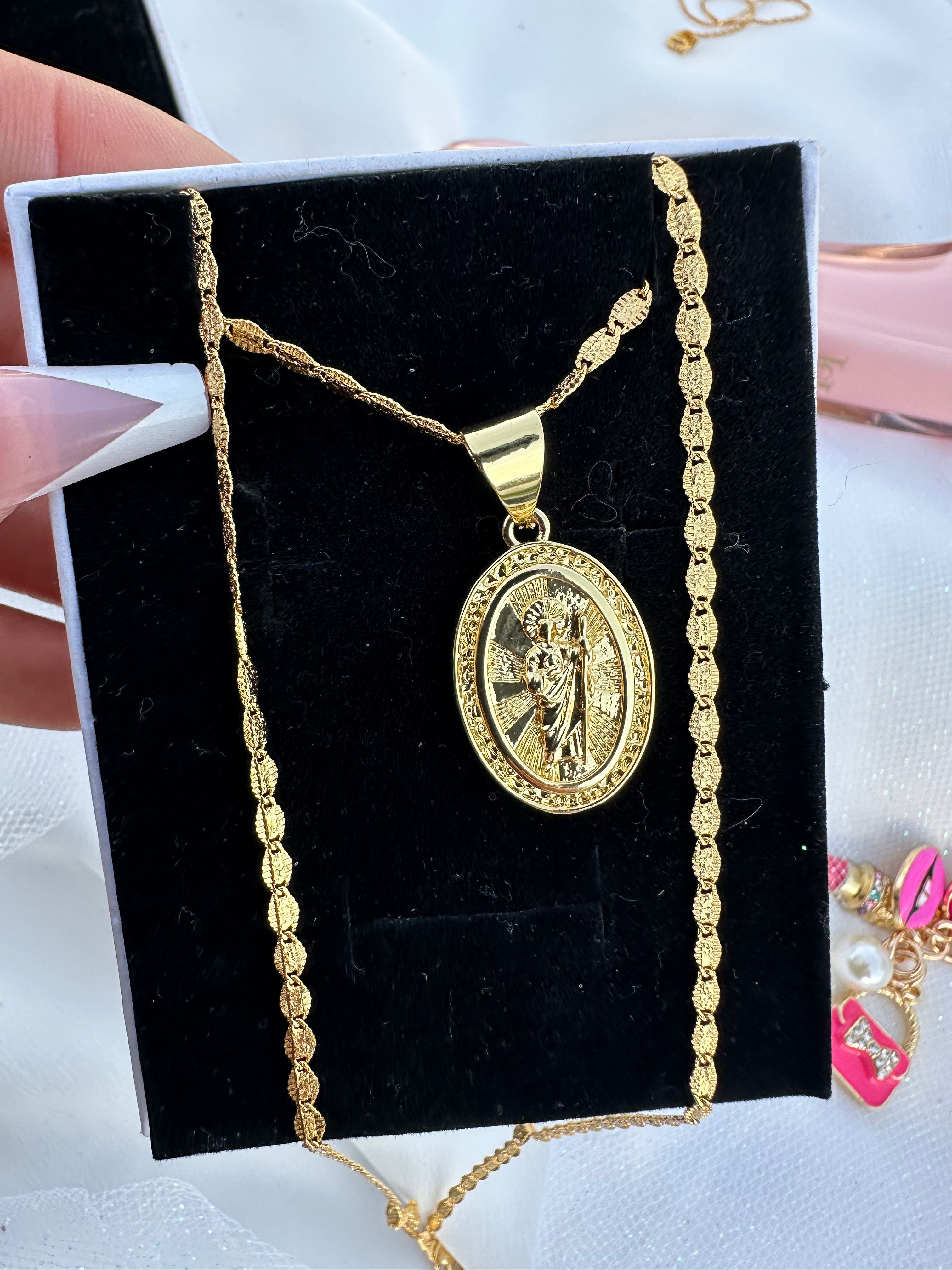 San Judas Tadeo necklace