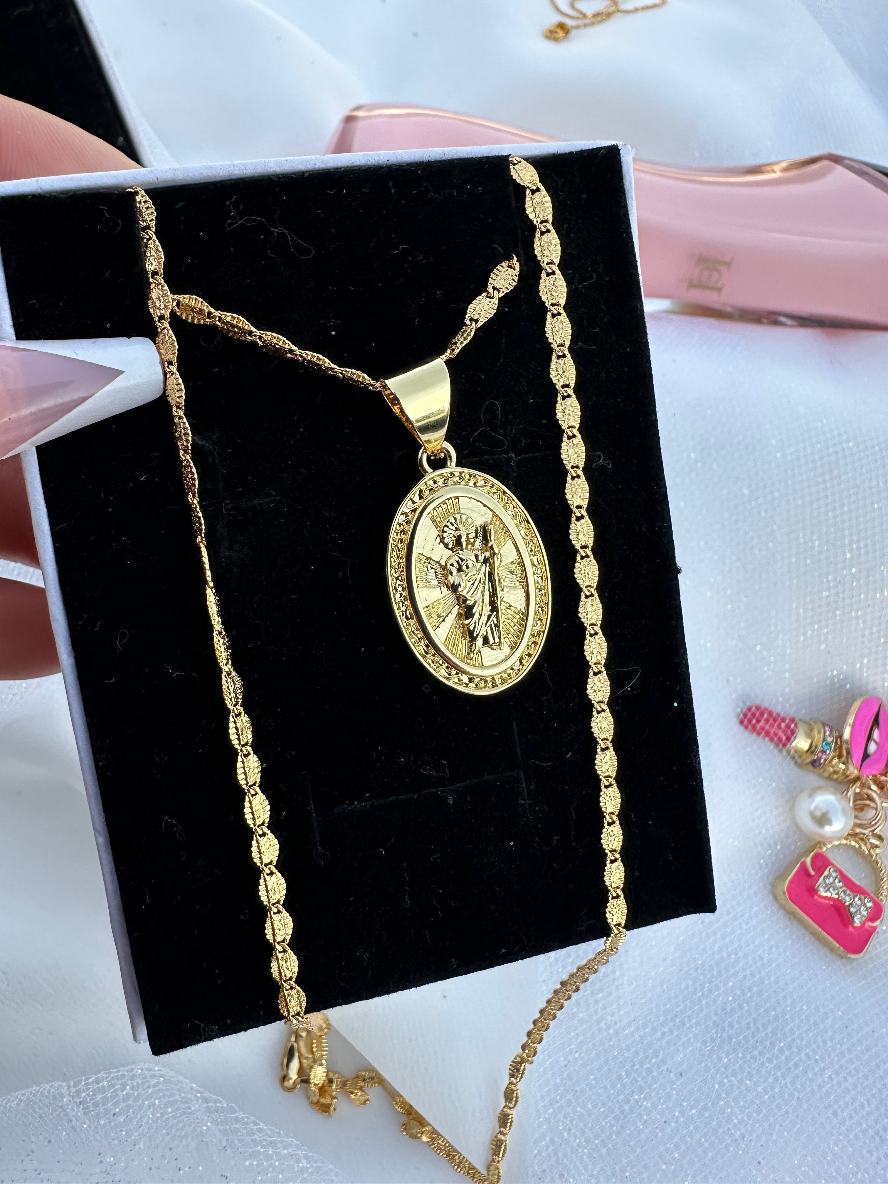 San Judas Tadeo necklace