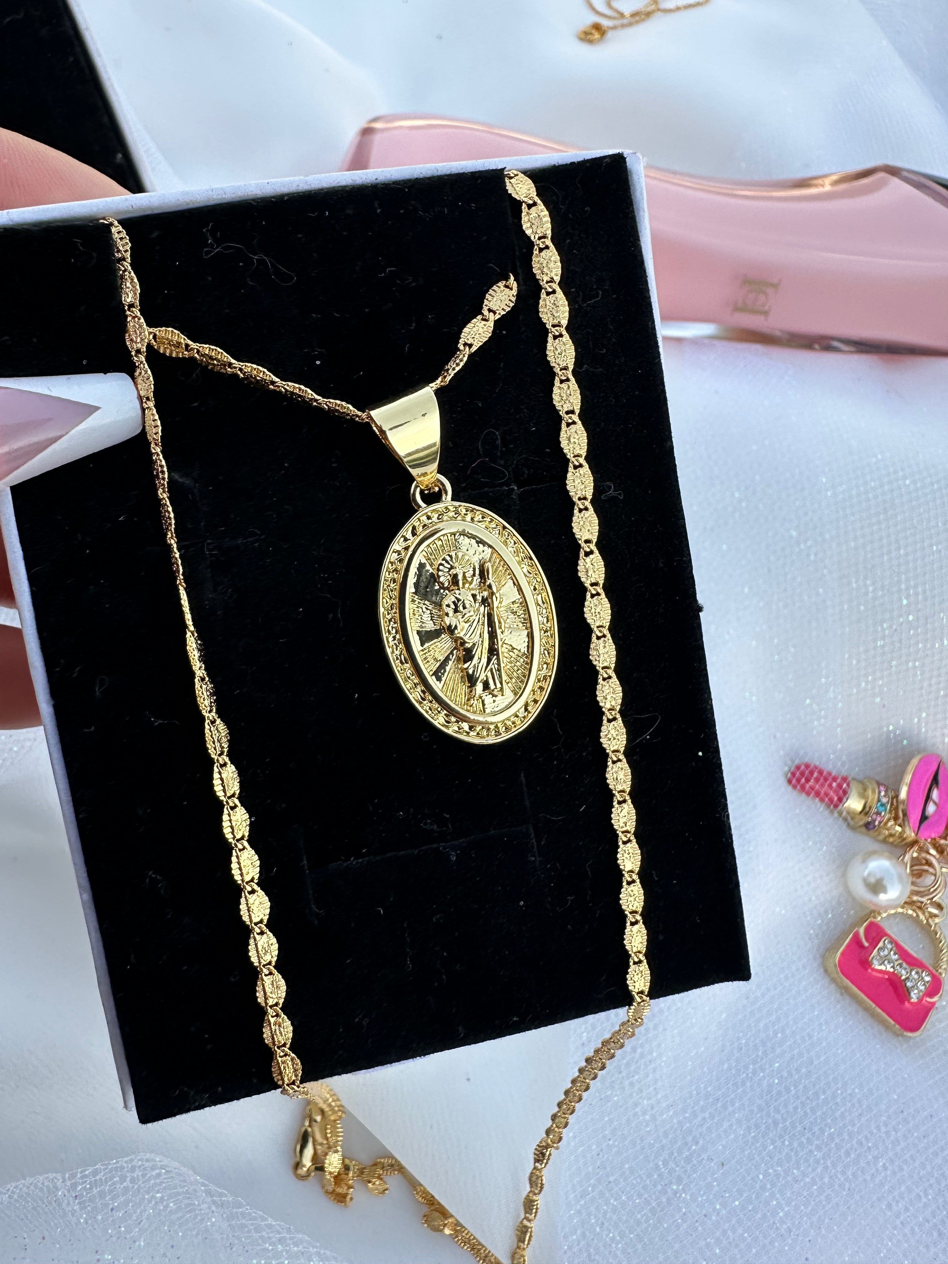 San Judas Tadeo necklace