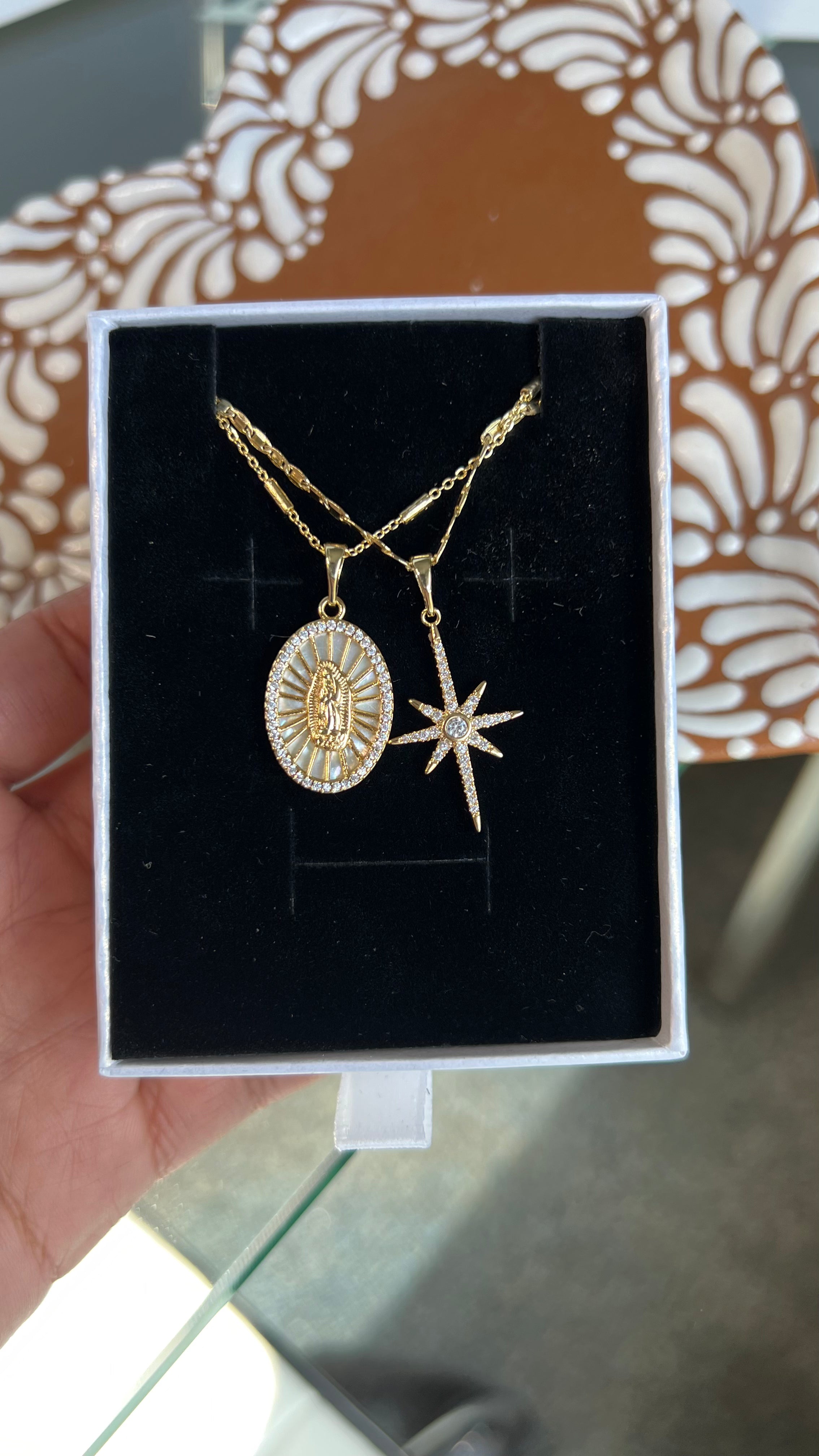 Honey Virgin Mary Set