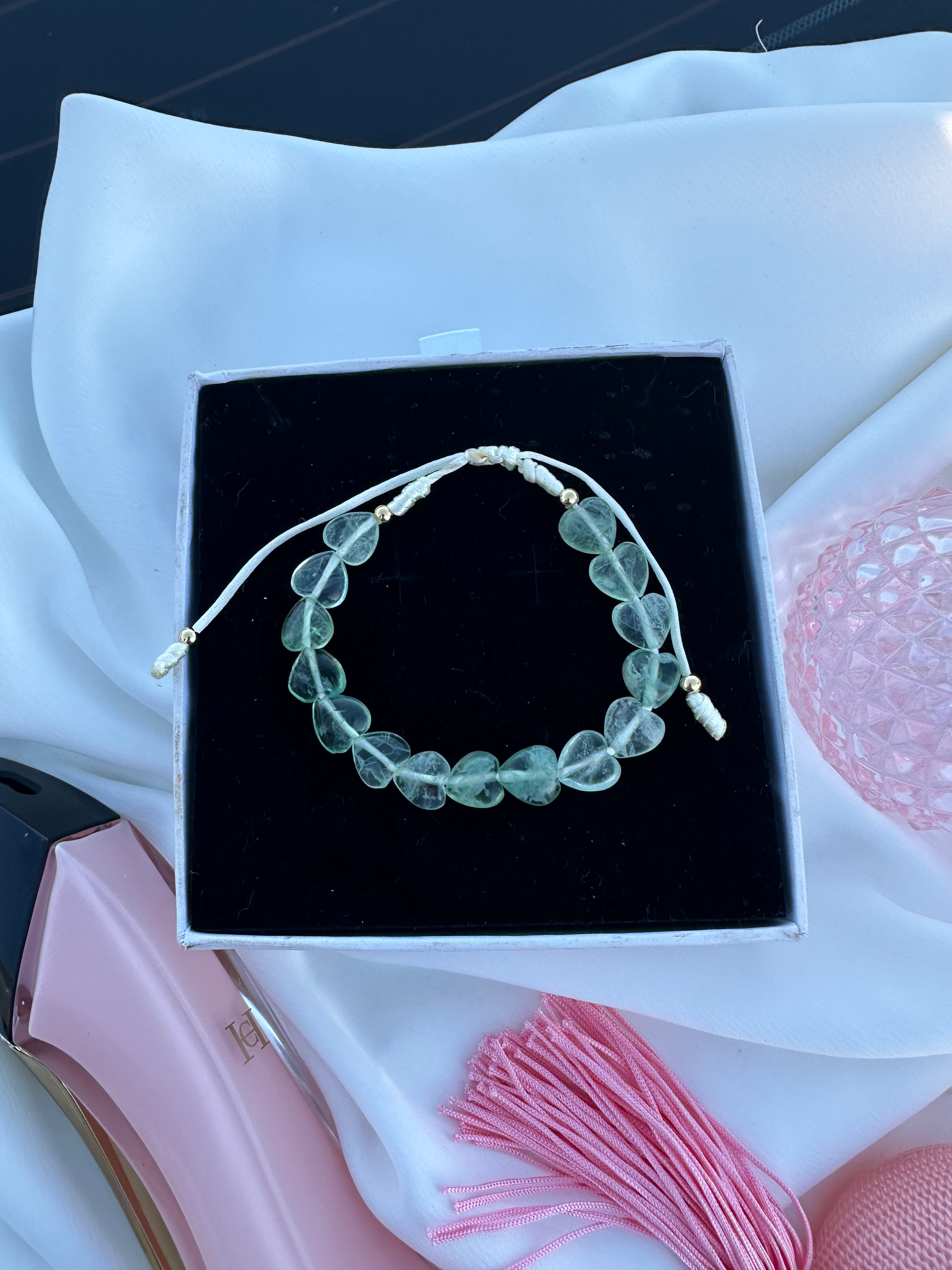 Prosperity Aventurine Heart Bracelet