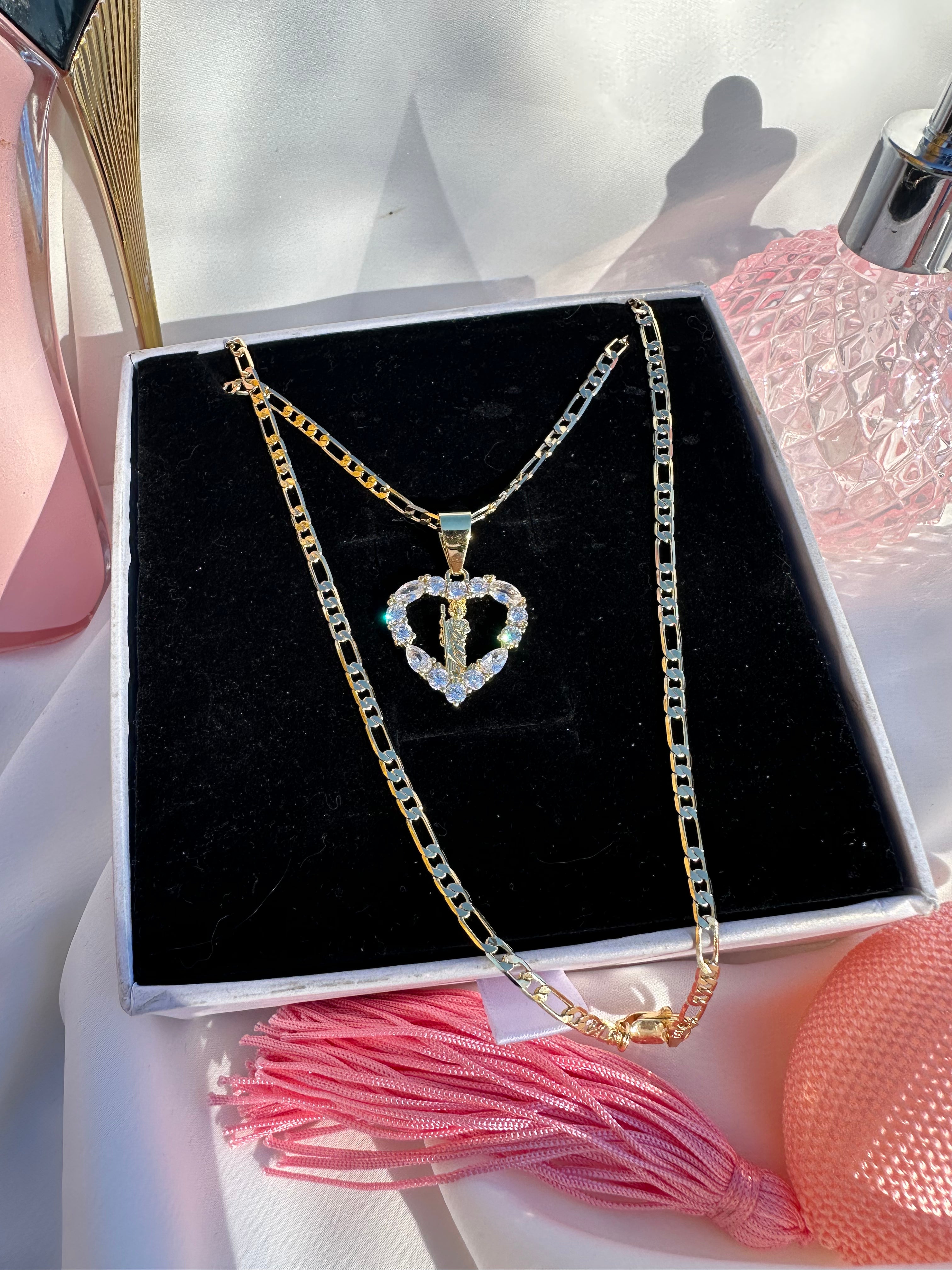 Corazón de San Judas Necklace