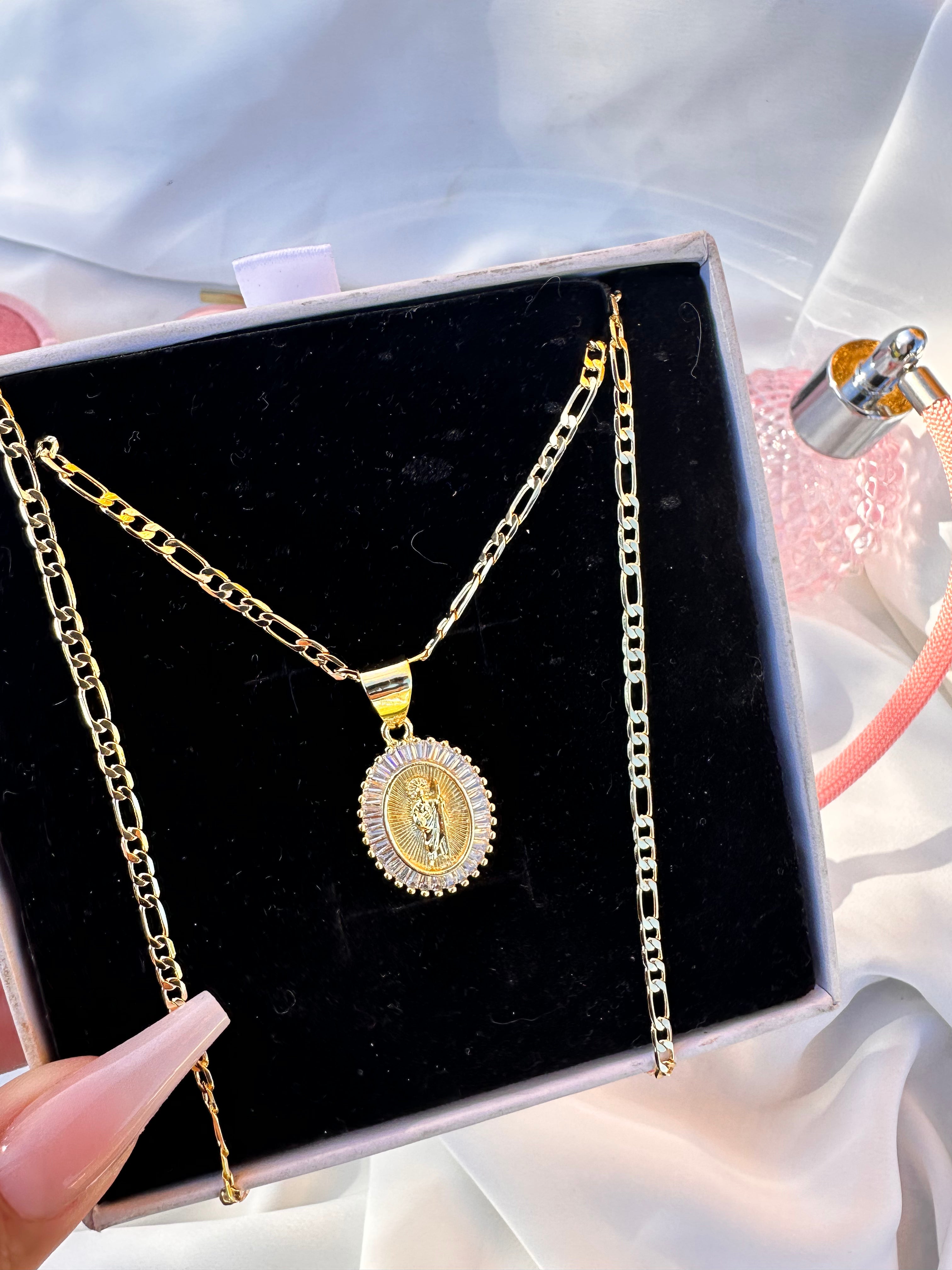 Saint Jude Figaro Necklace