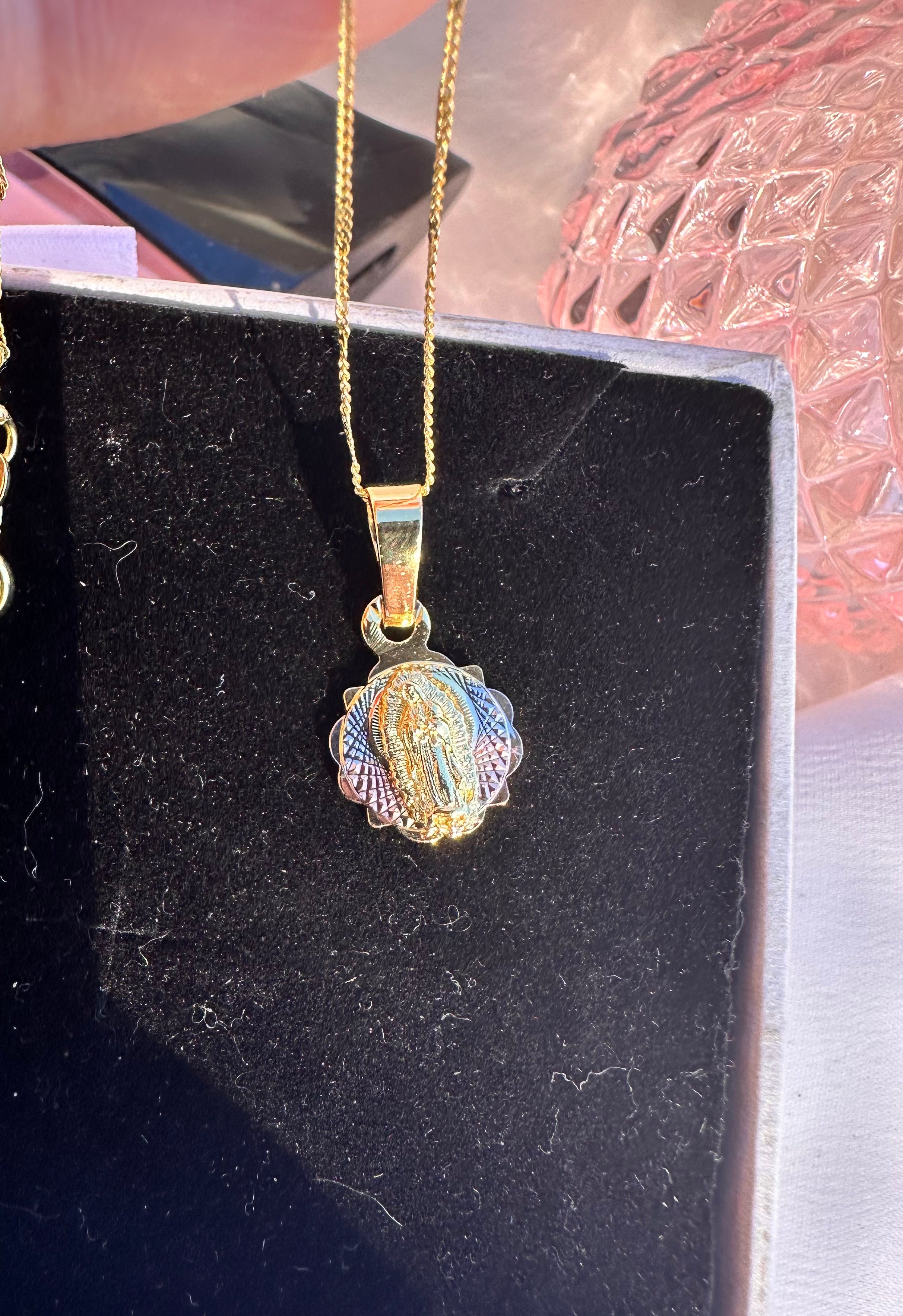 Celestial Virgin Mary Necklace