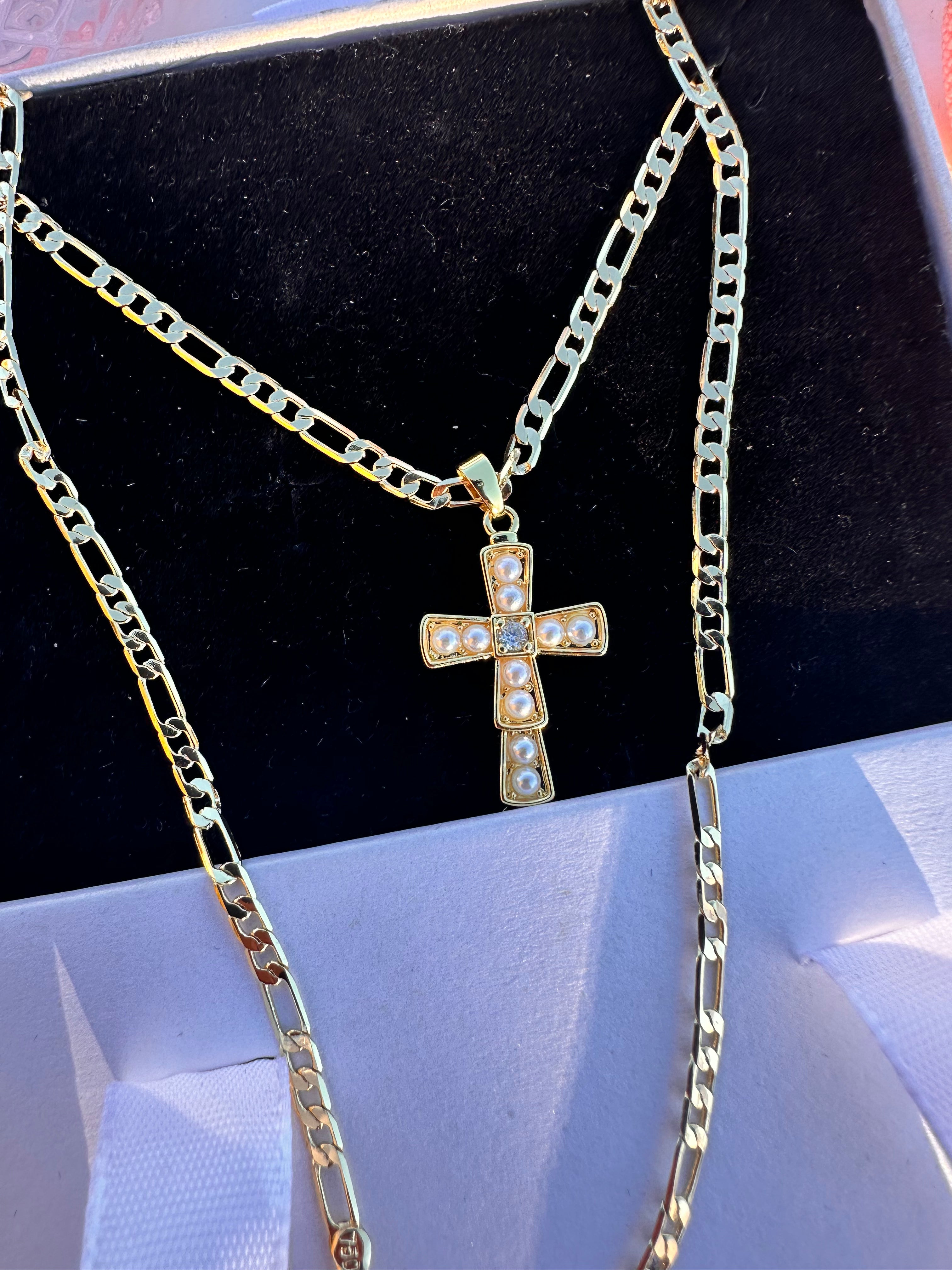 Faithfulness Cross Necklace