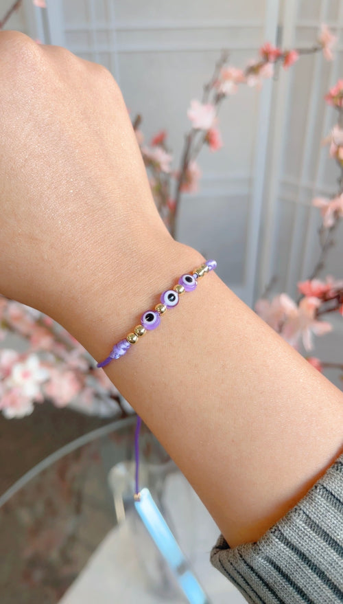 Pulsera mal de ojo negra