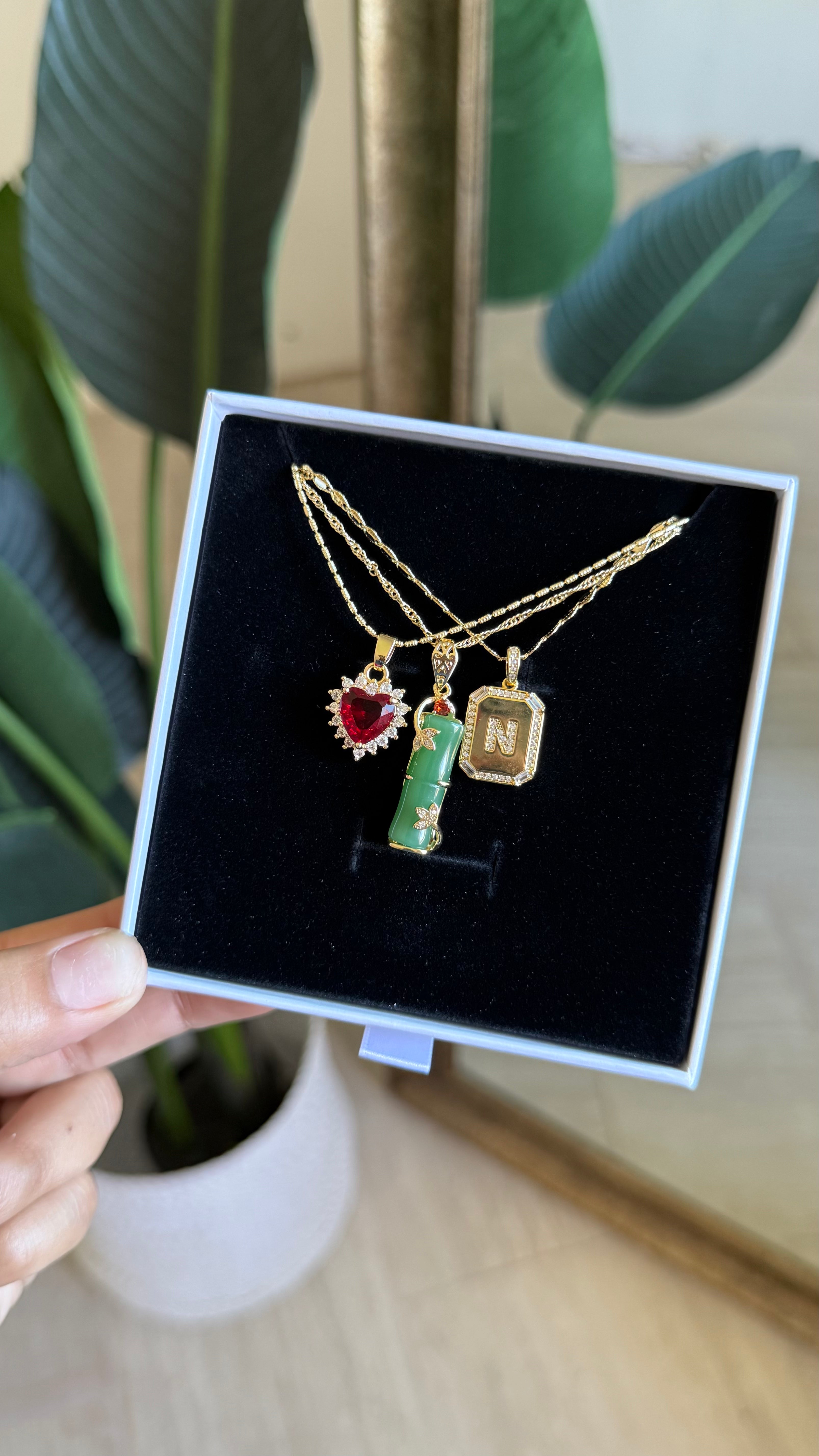 Triple Essence Necklace Set