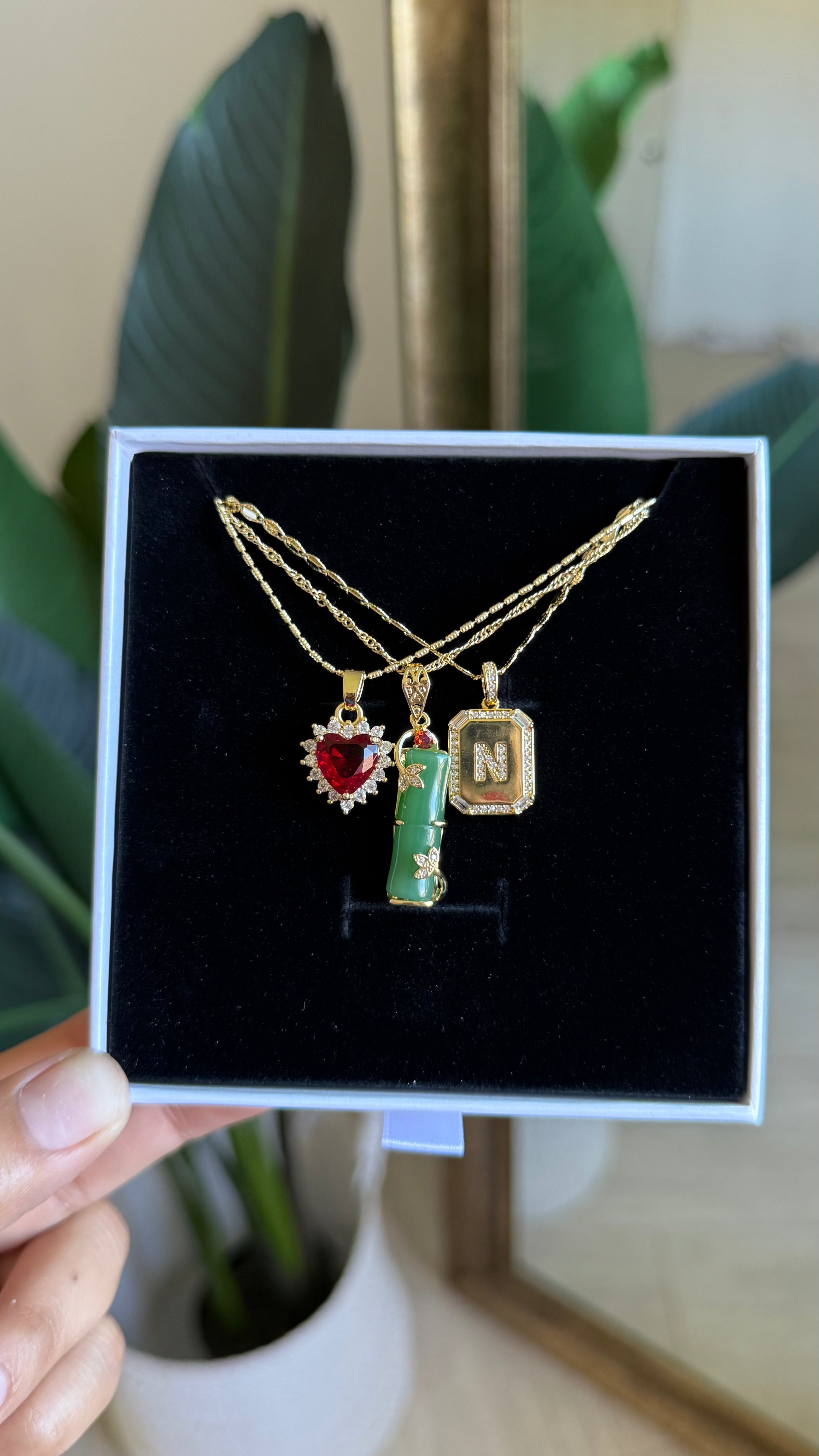 Triple Essence Necklace Set