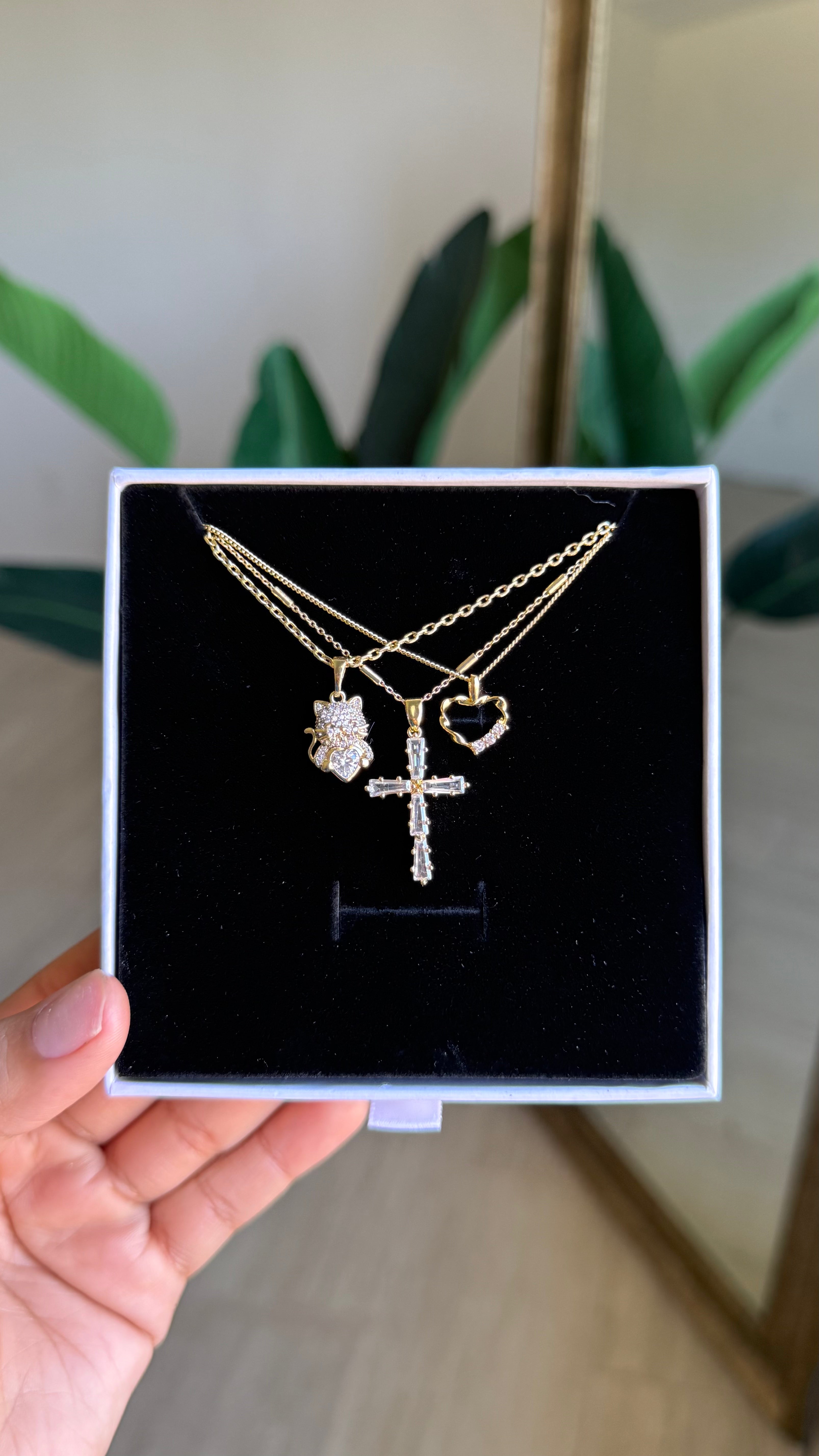 Crystal Faith Necklace Set