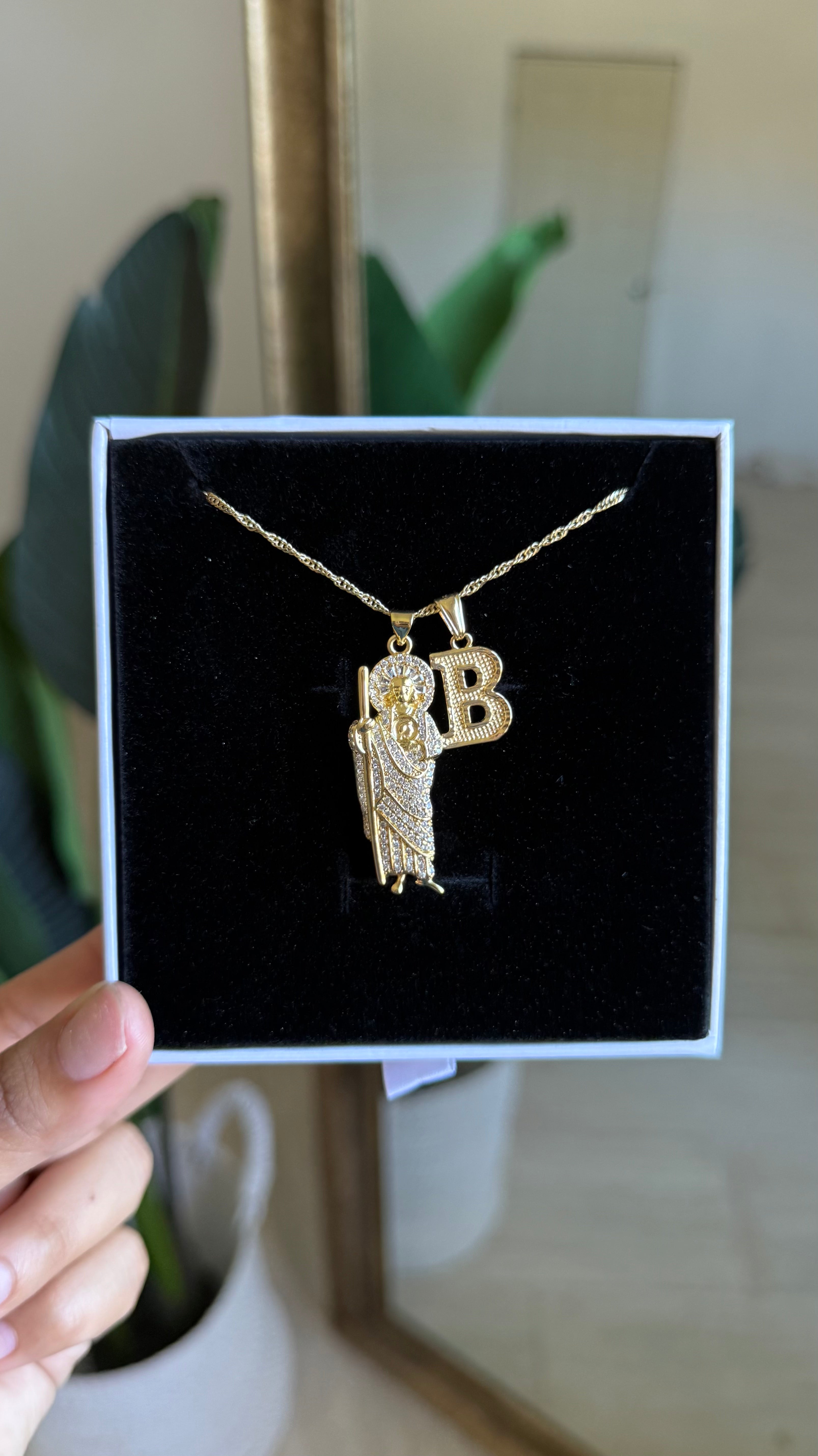 Personalized Saint Jude Necklace