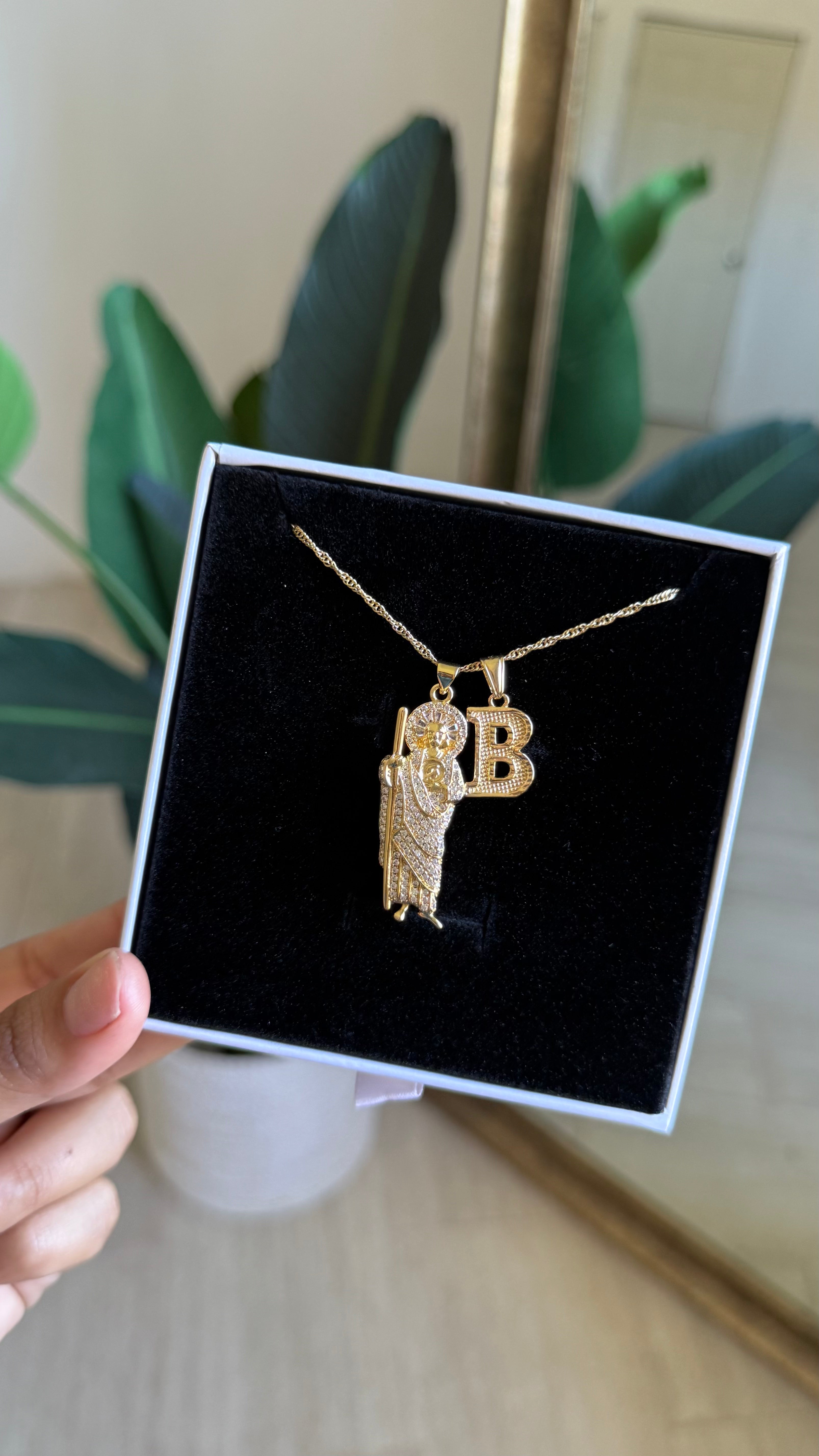 Personalized Saint Jude Necklace