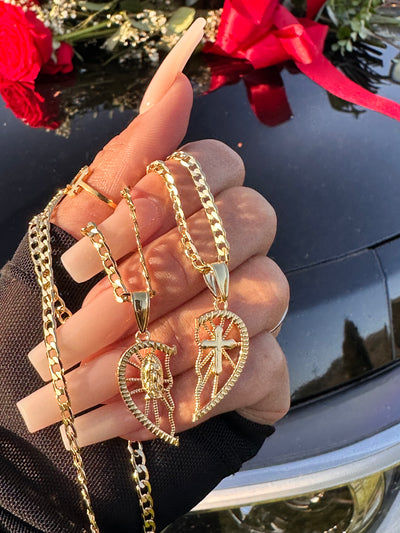 Valentines Matching Necklaces