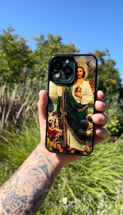 Green San Judas Phone Case