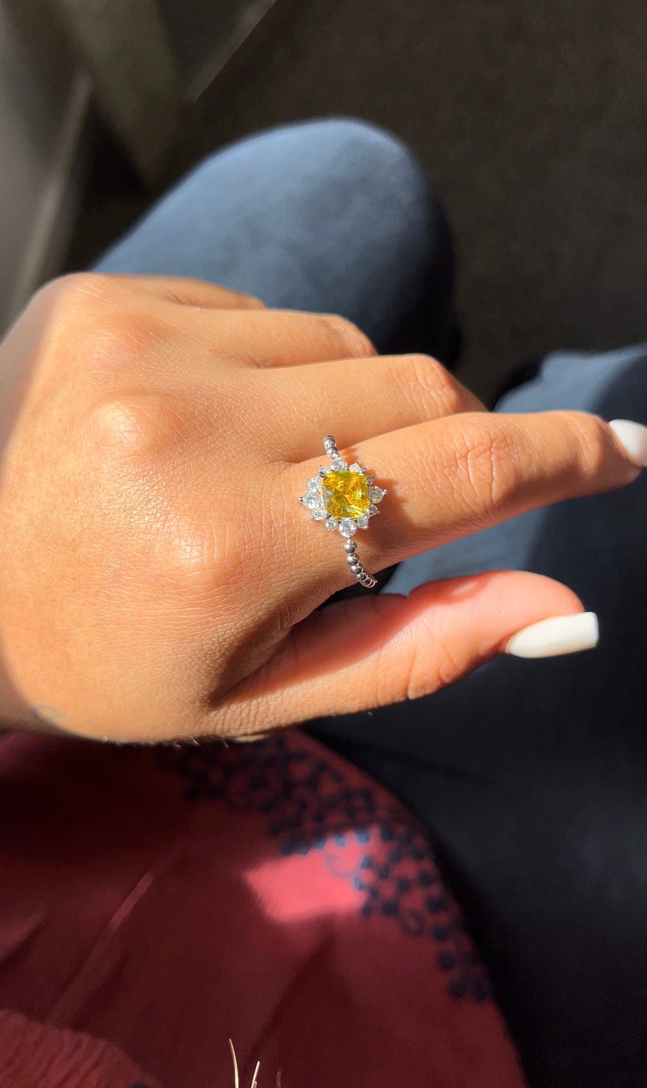 Love me until I m me again self promise ring