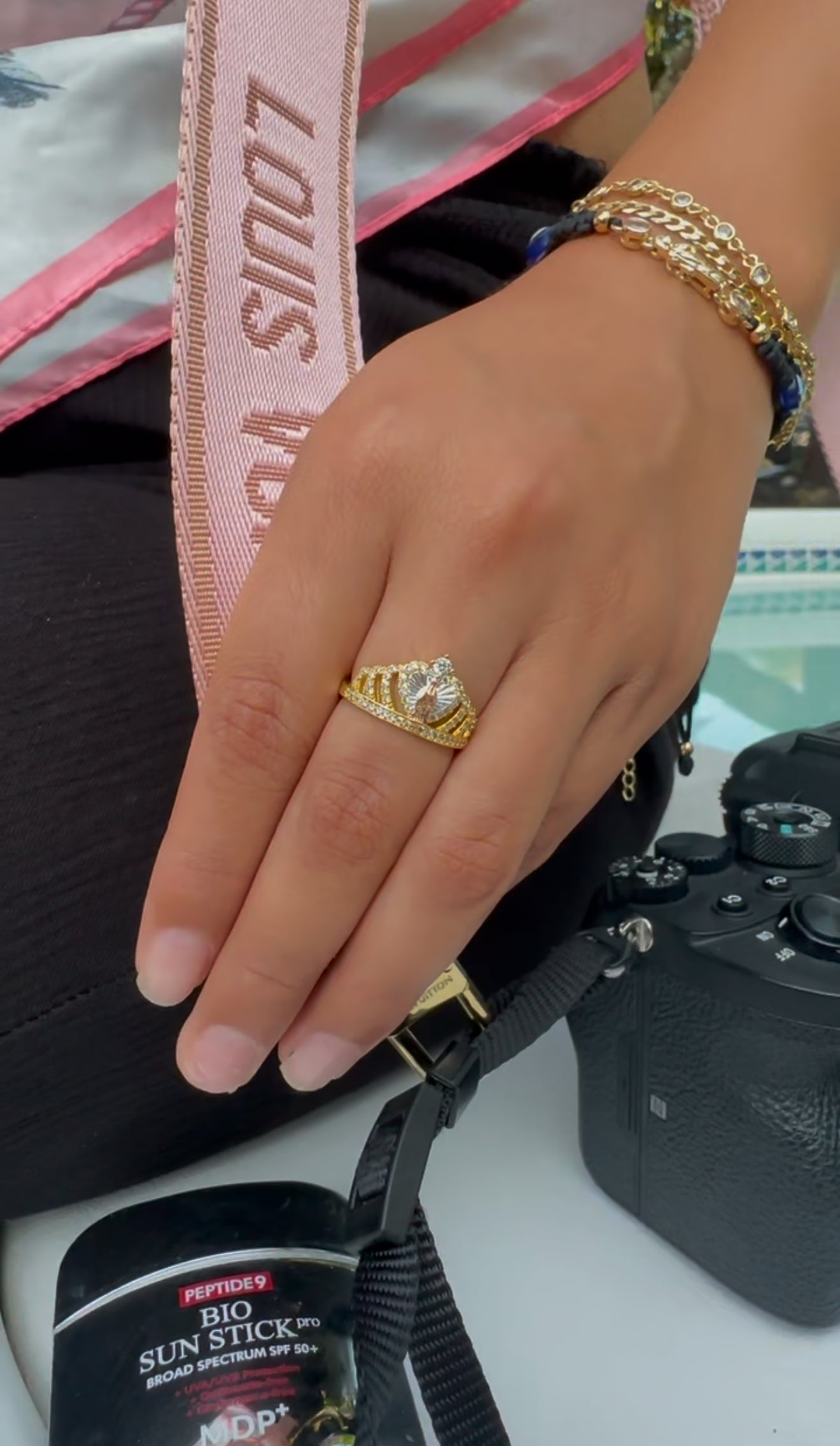 Our Lady of Guadalupe Tiara Ring