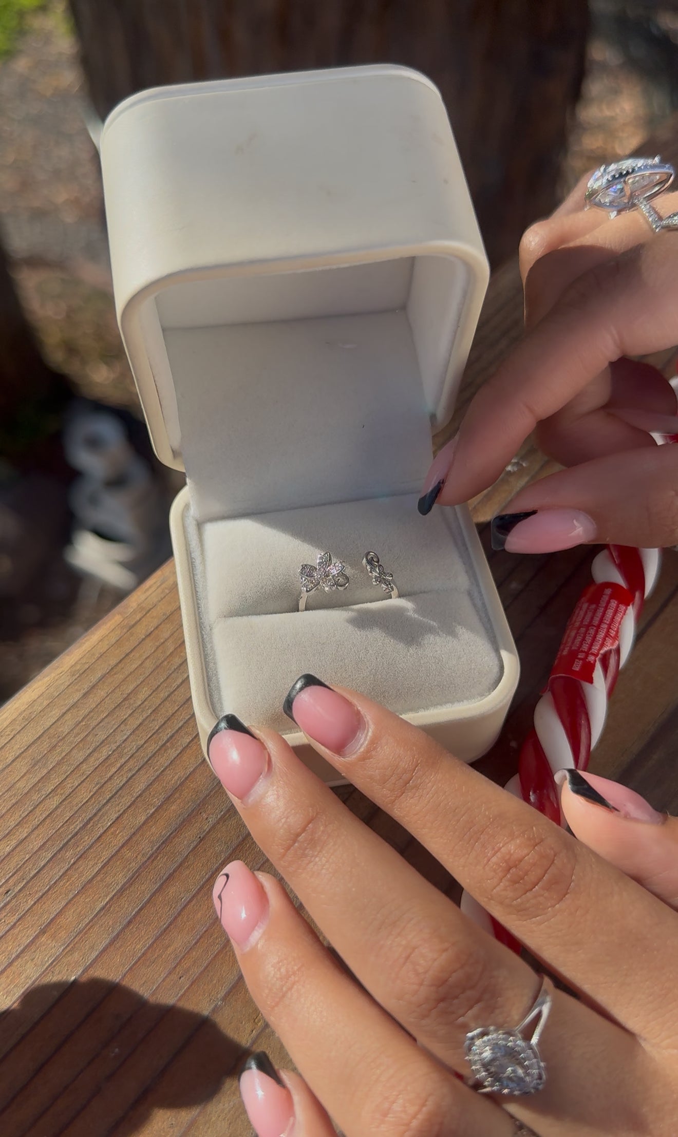 Sterling Silver Daisy Ring