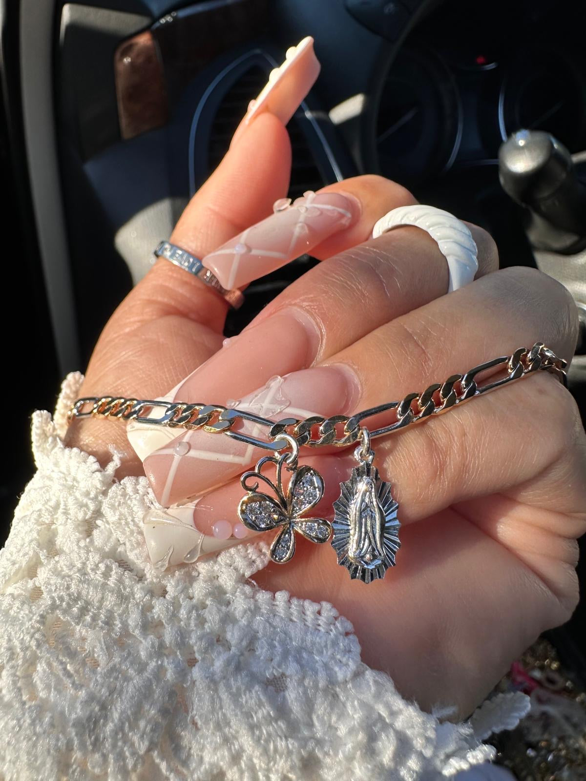 Lady of Guadalupe Figaro Bracelet