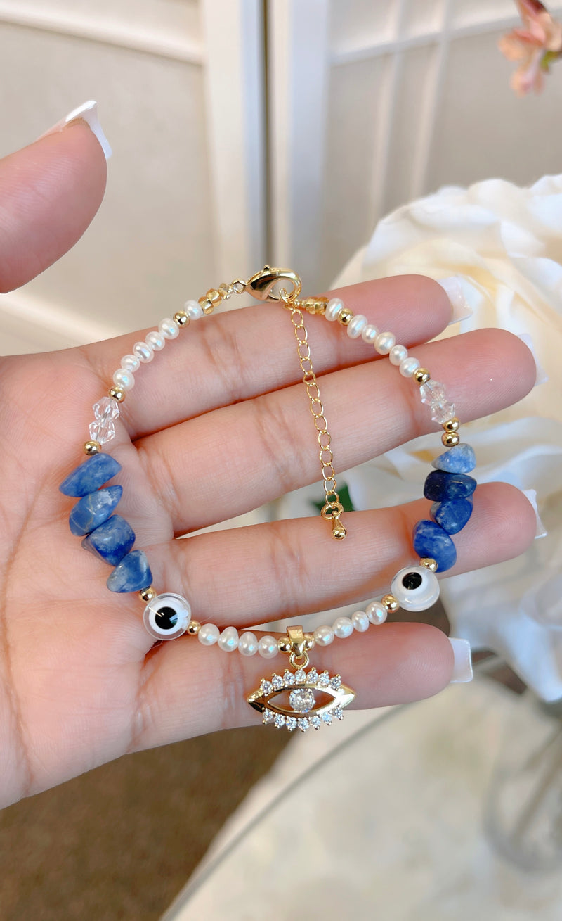 "Intuition" Lapis Lazuli Delicate Bracelet