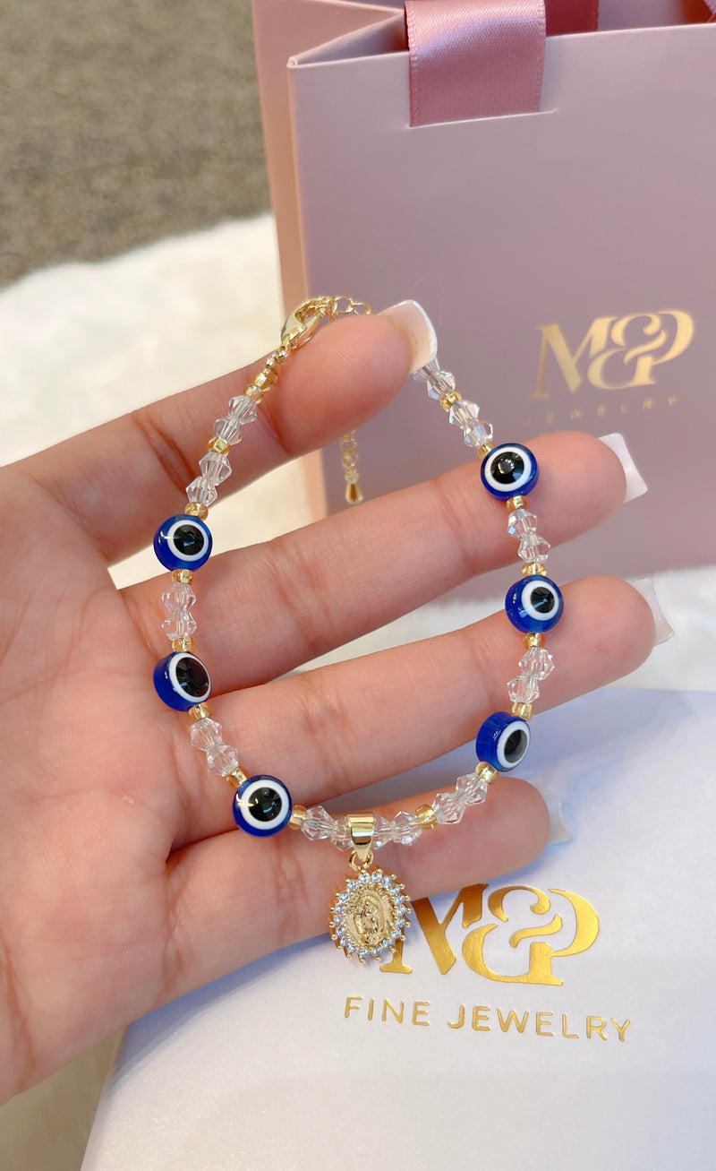 🧿Pulsera Azul Mal de Ojo🧿