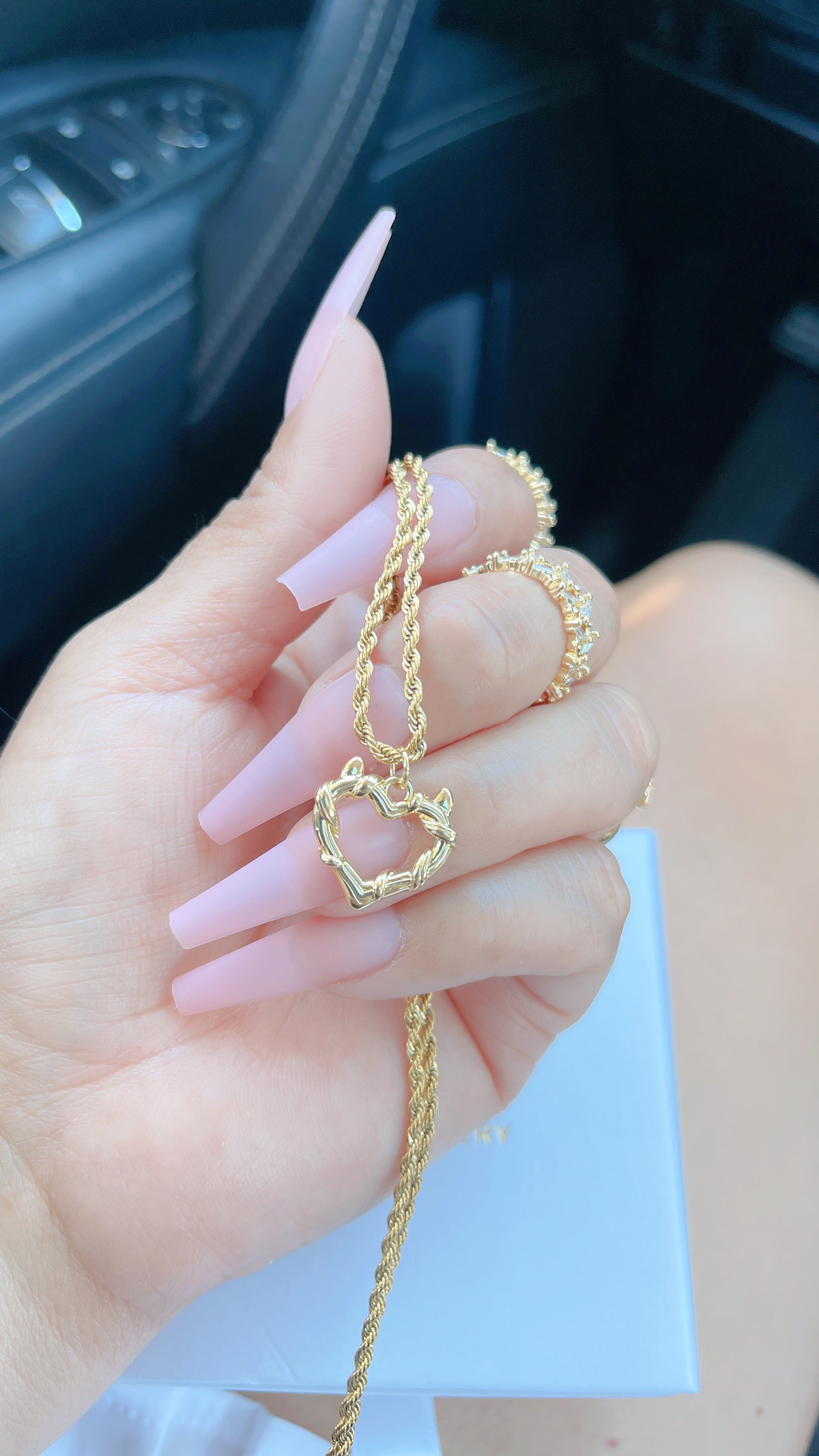 El Corazon Curado Necklace