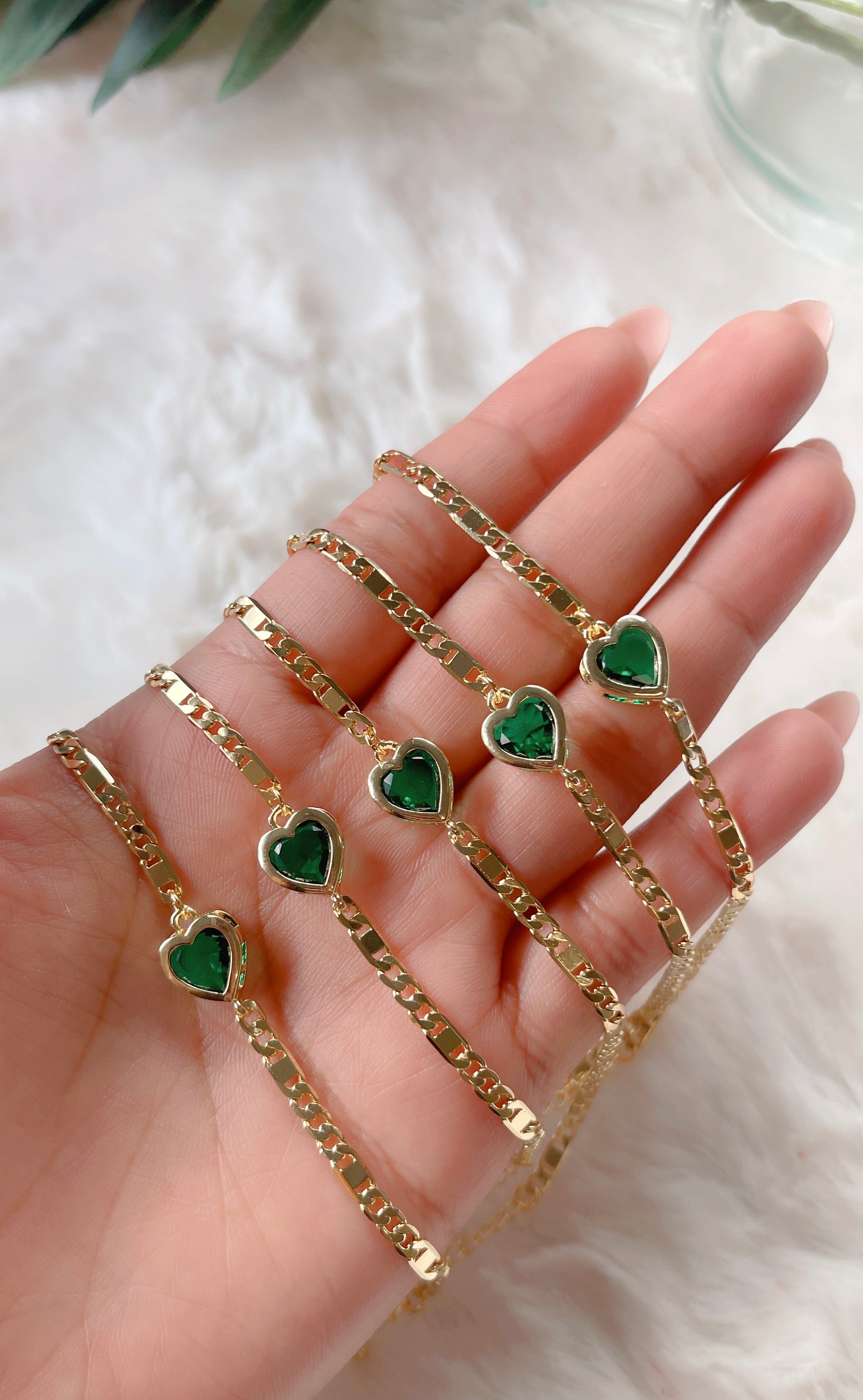 Emerald Miami Bracelet