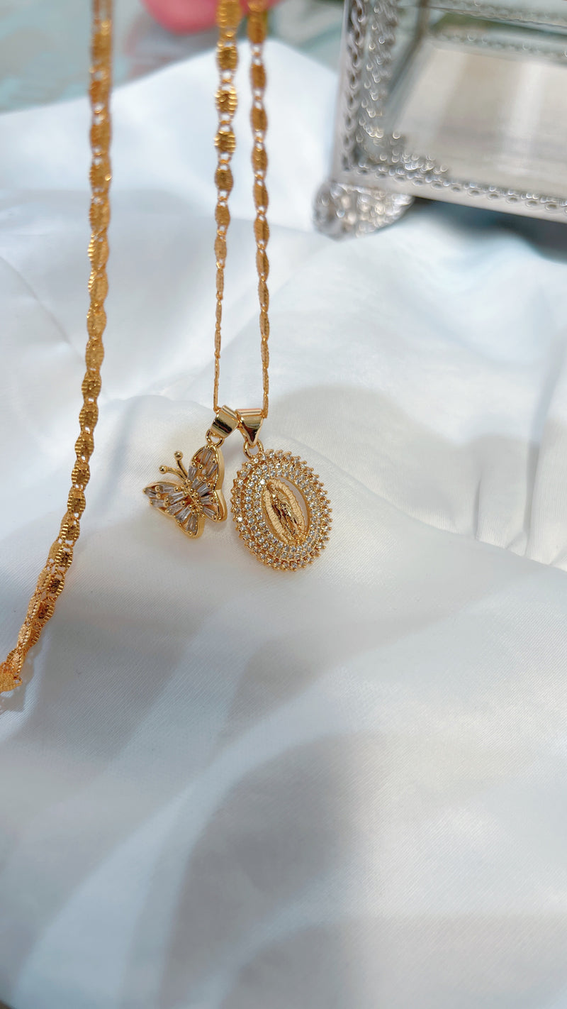 Butterfly-Mary Necklace