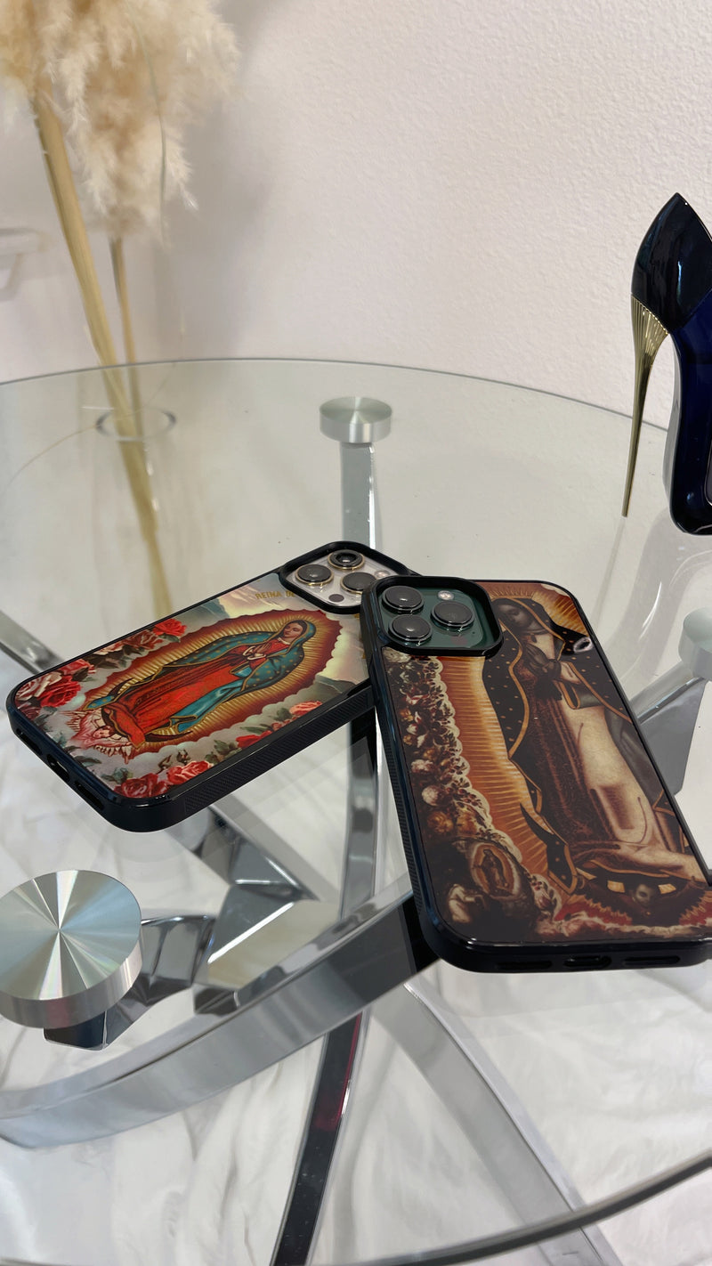 Monótono Virgencita Funda para teléfono