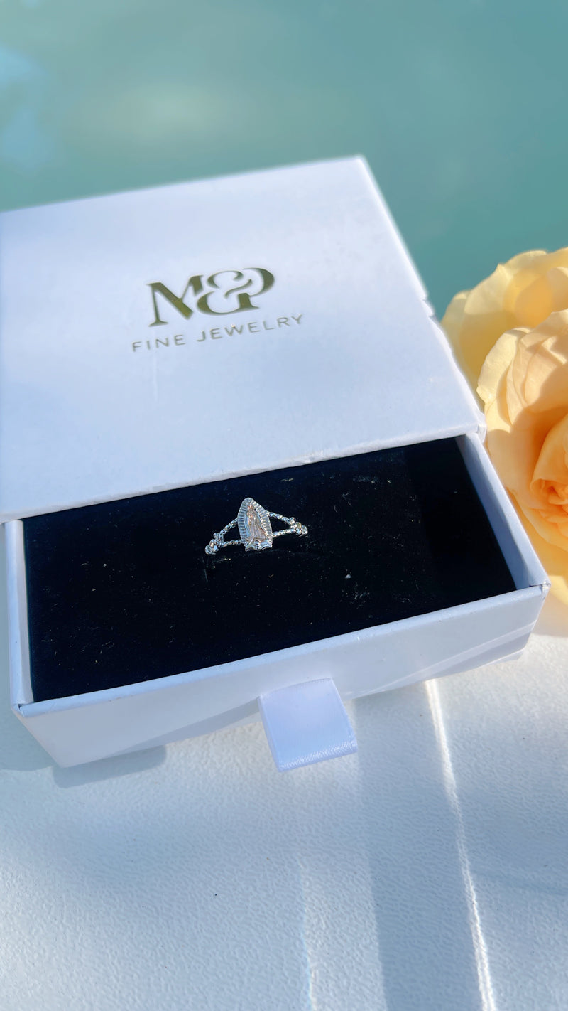 Dual Tone Virgencita Ring