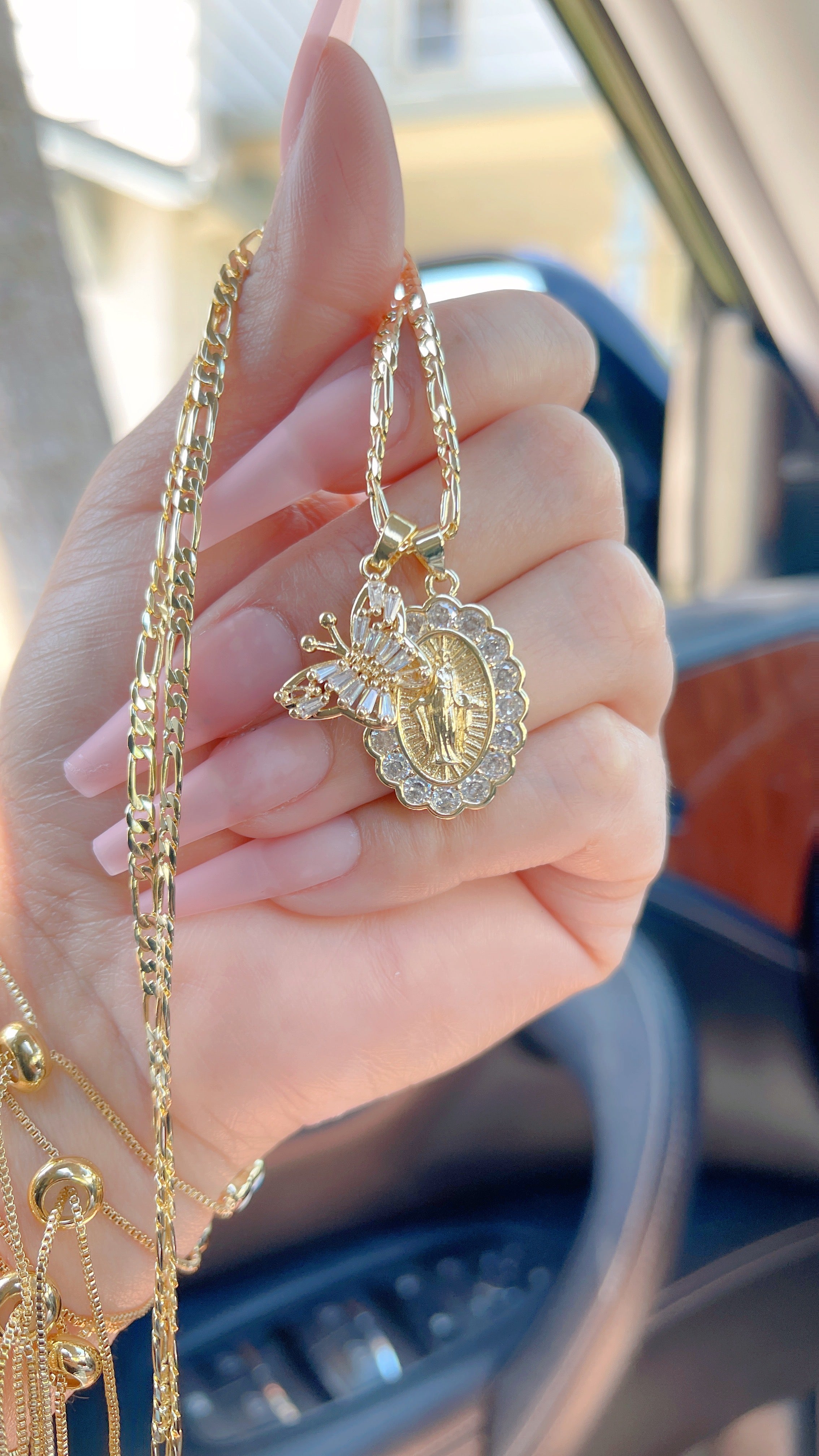 BV Blessed Mary Necklace