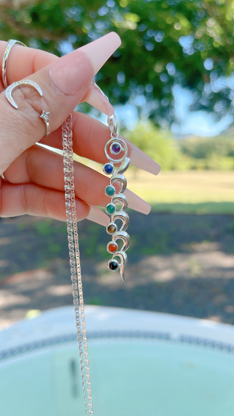 Collar de curación de 7 chakras