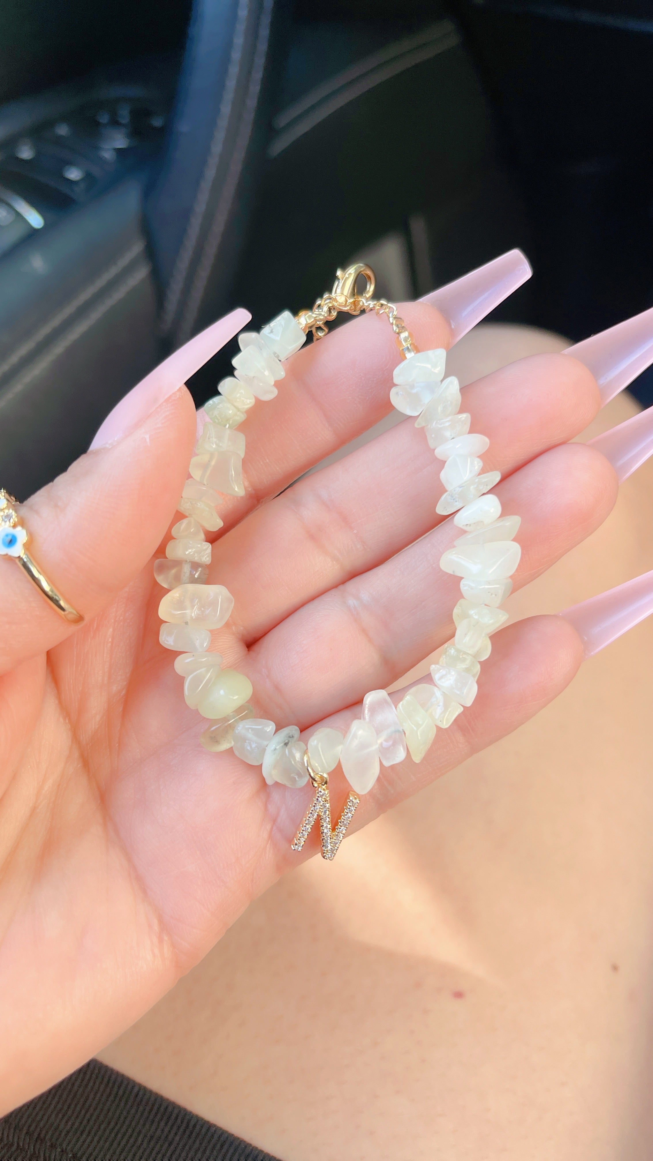 Pulsera "Claridad" de Prehnita