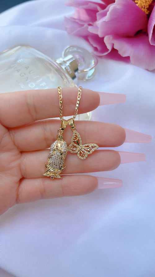 Virgen de Guadalupe Necklace