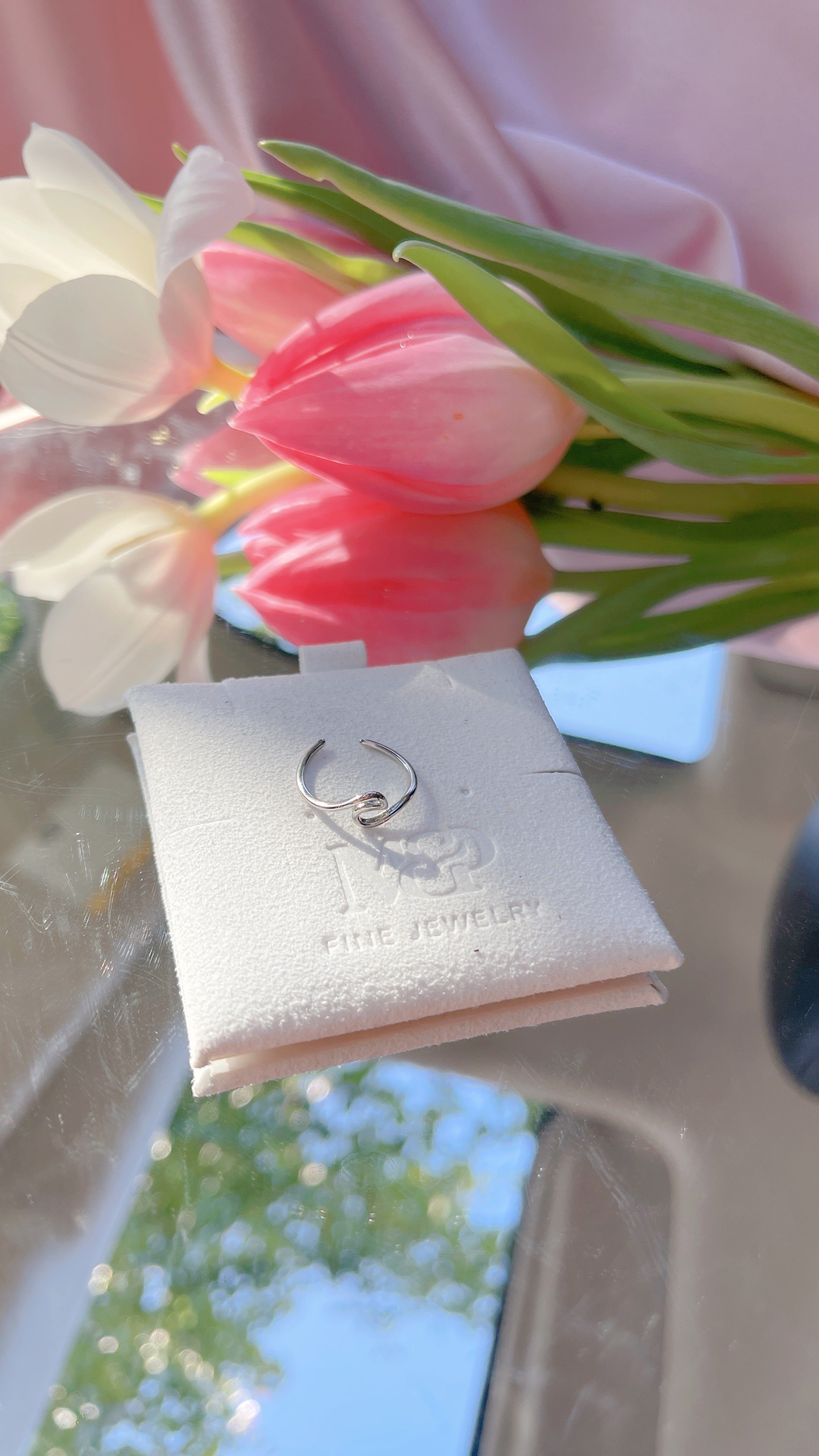 Wave Toe Ring