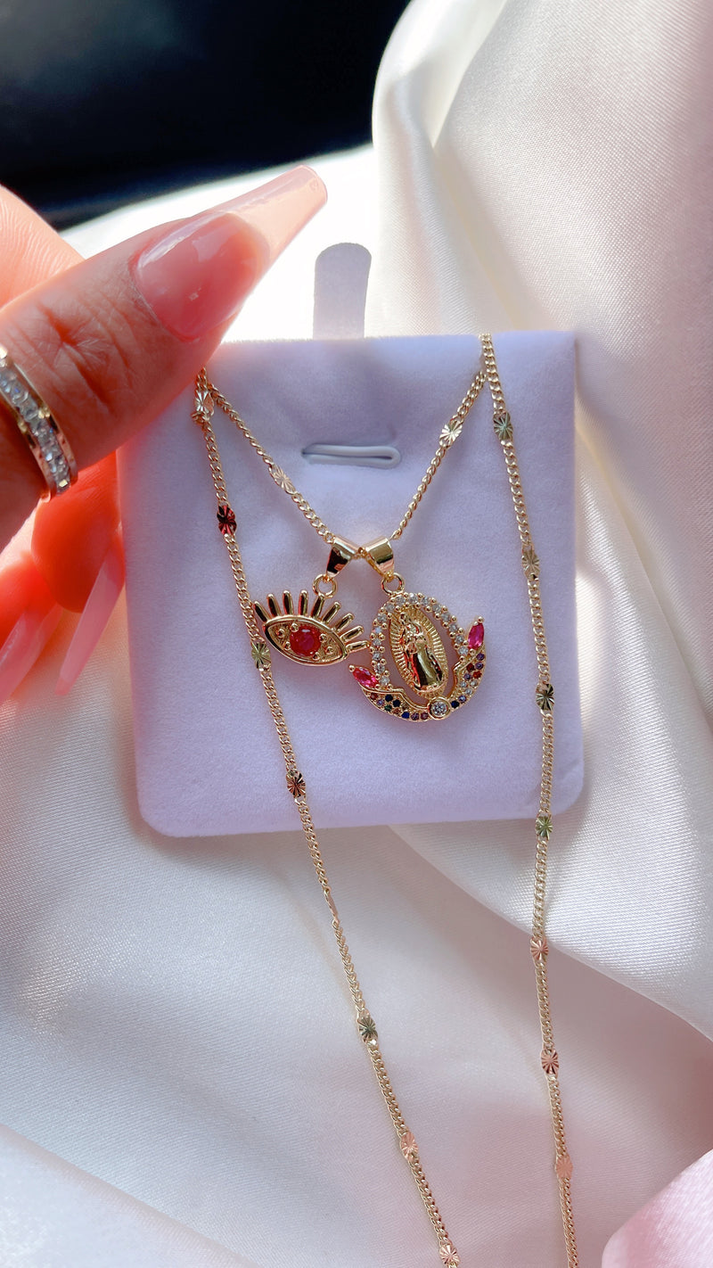 Virgin Mary Protection Necklace