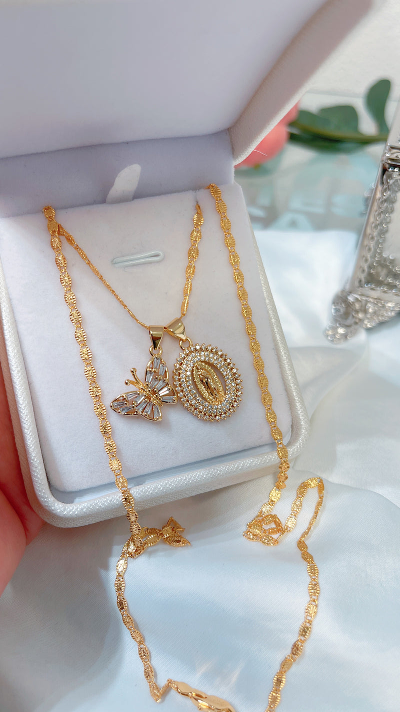 Butterfly-Mary Necklace