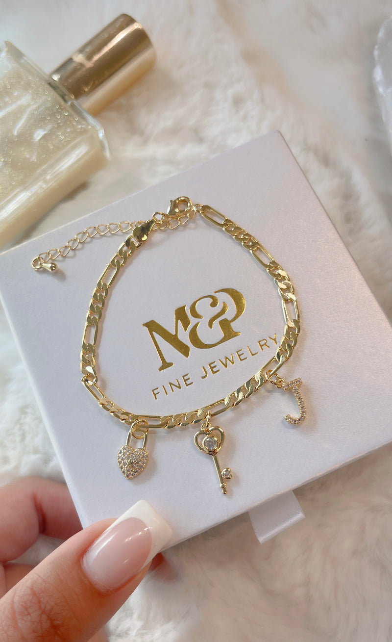 "Key to my Heart" Bracelet